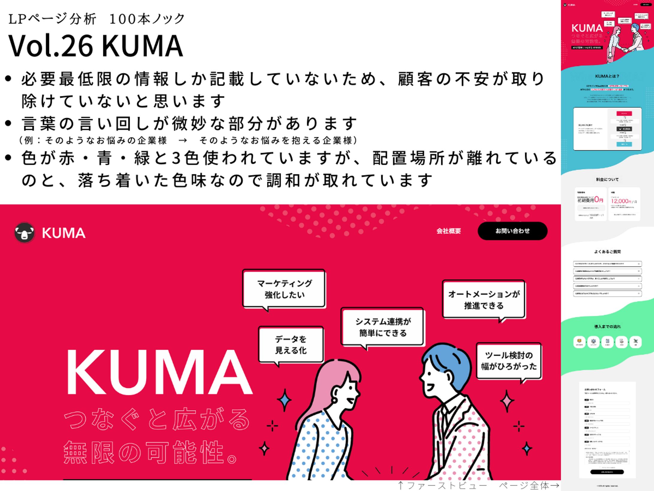 LP分析vol.26　KUMA-1