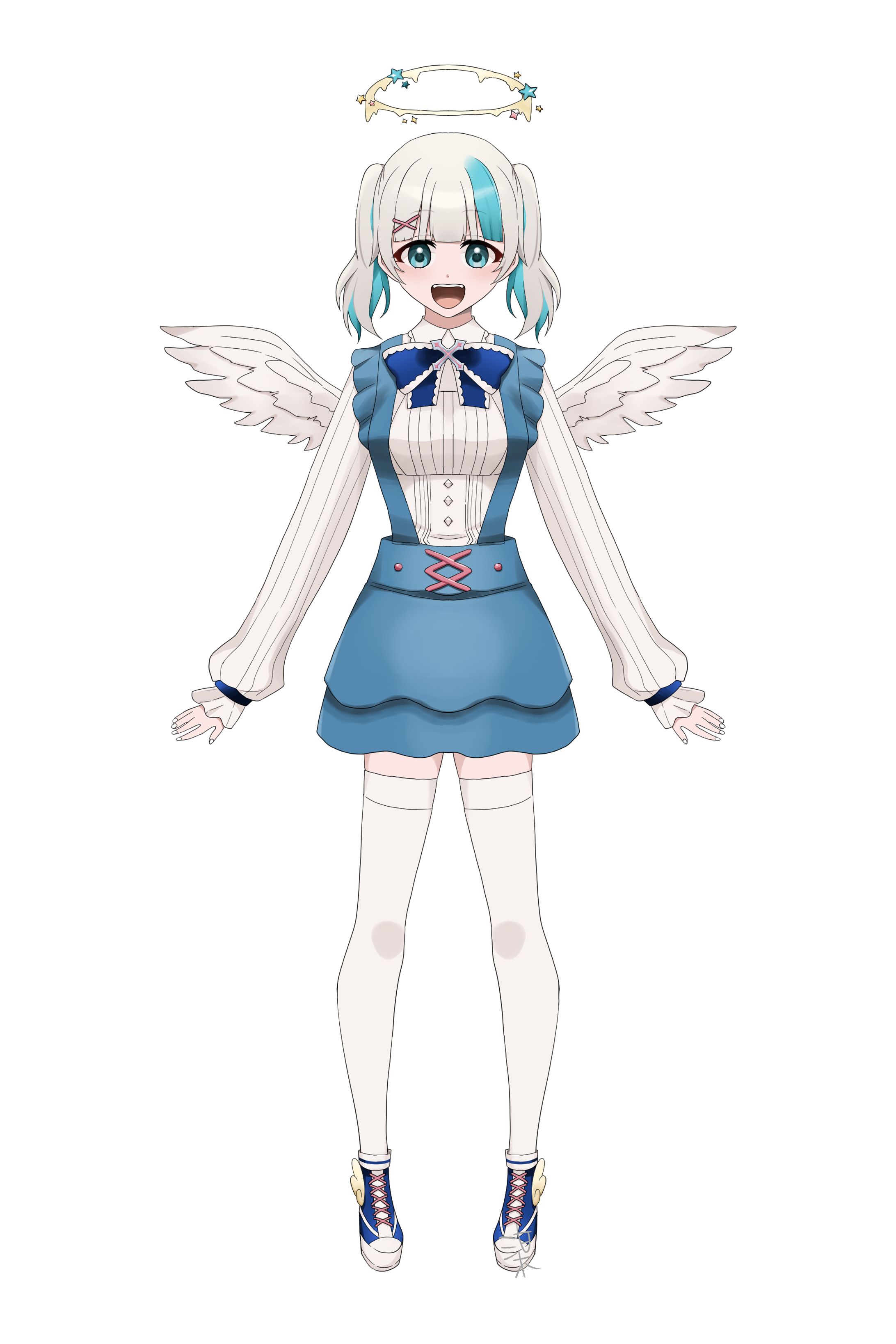 【お仕事】キャラクターデザイン＋立ち絵②【Vtuber】-1