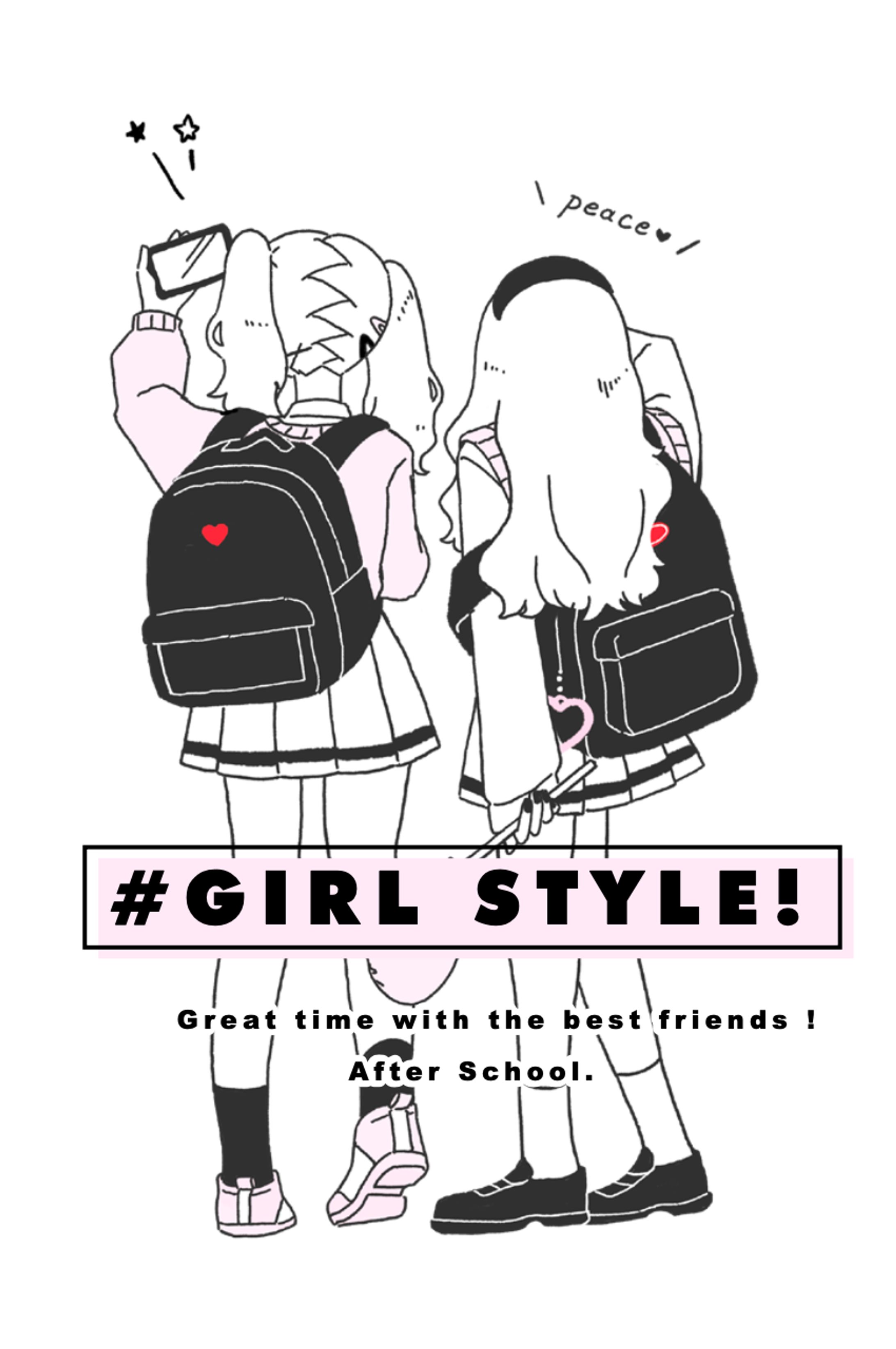 オリジナルキャラクター(#GIRL STYLE!シリーズ)-1
