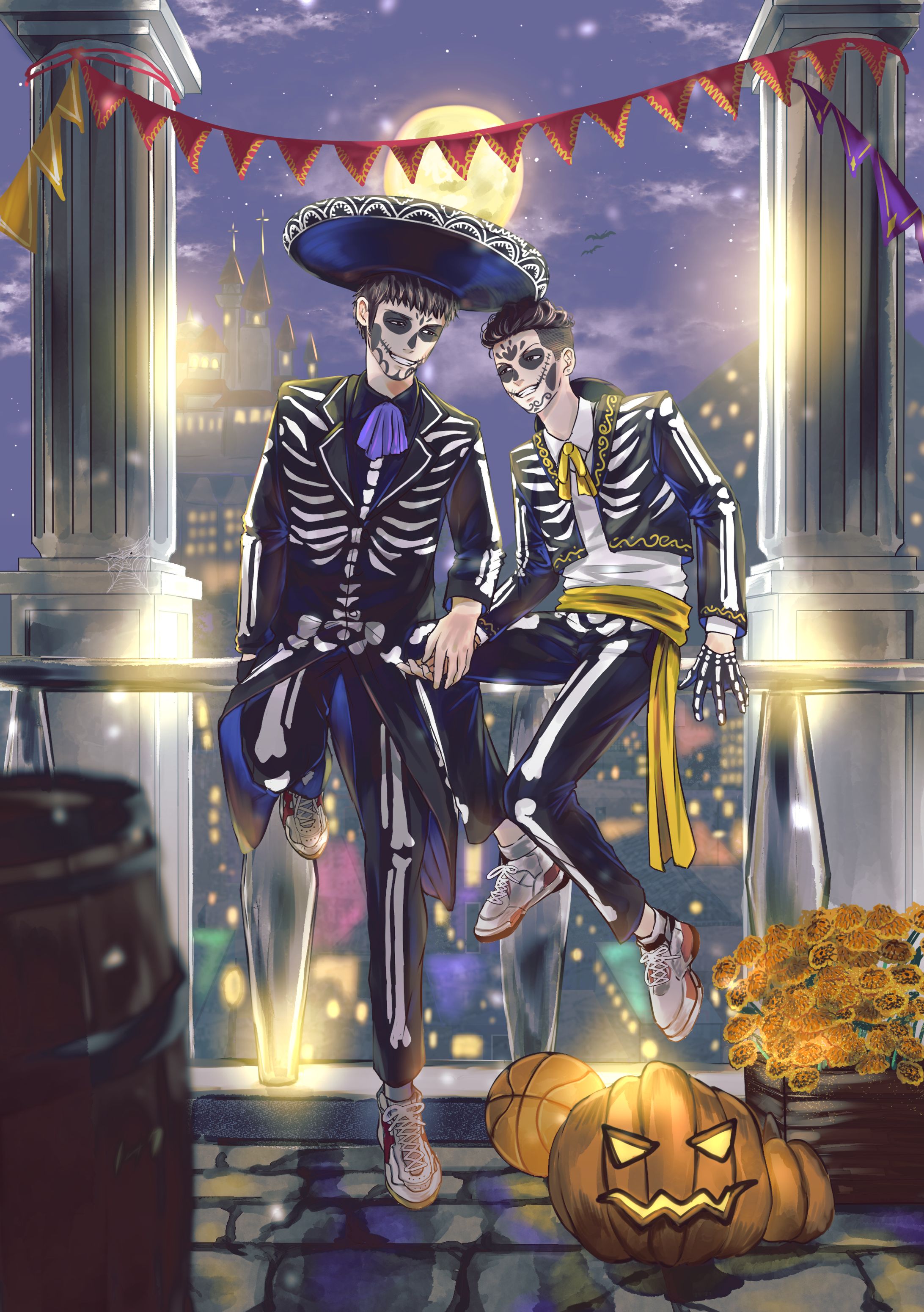 同人誌　寄稿イラスト-1