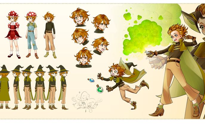 Character Design || Tessa