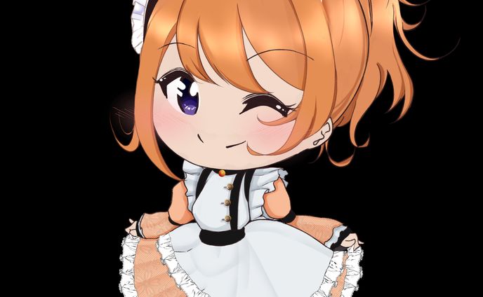 チラシ、ミニキャラ