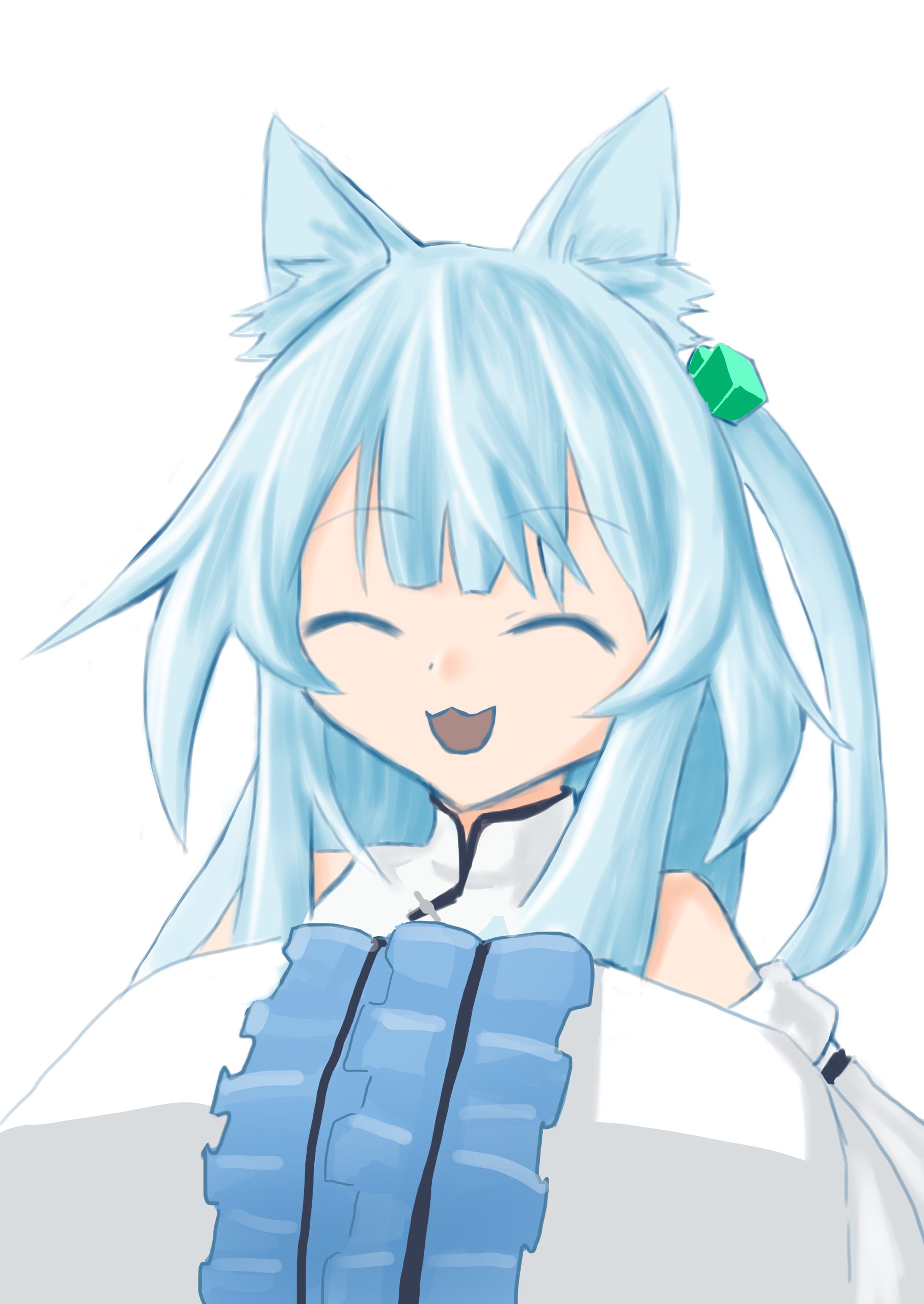 シャオマオ落書き　笑顔-1