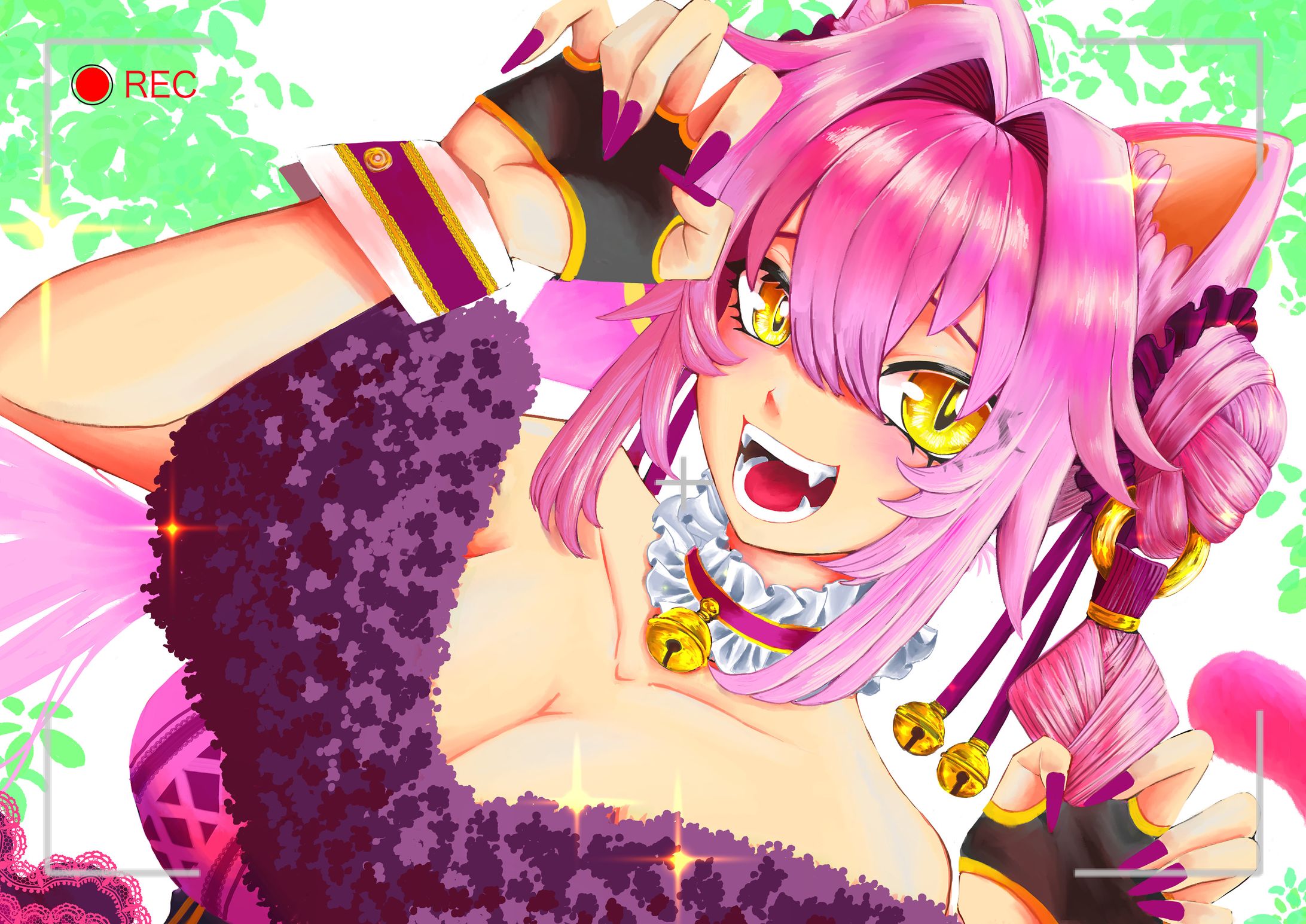 【Vtuber風】猫耳女の子の配信者-1