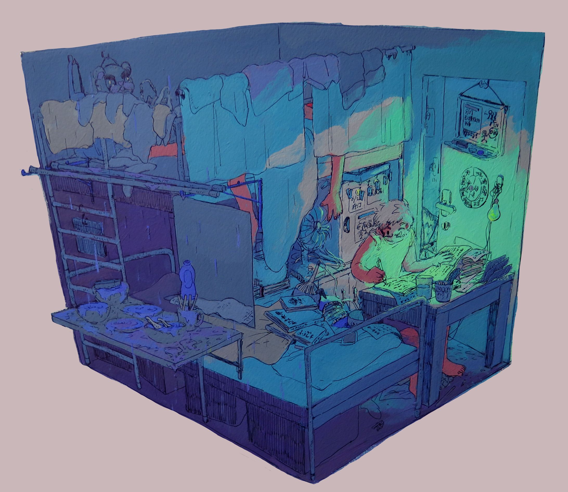 今だけは静かに過ぎる夜-1