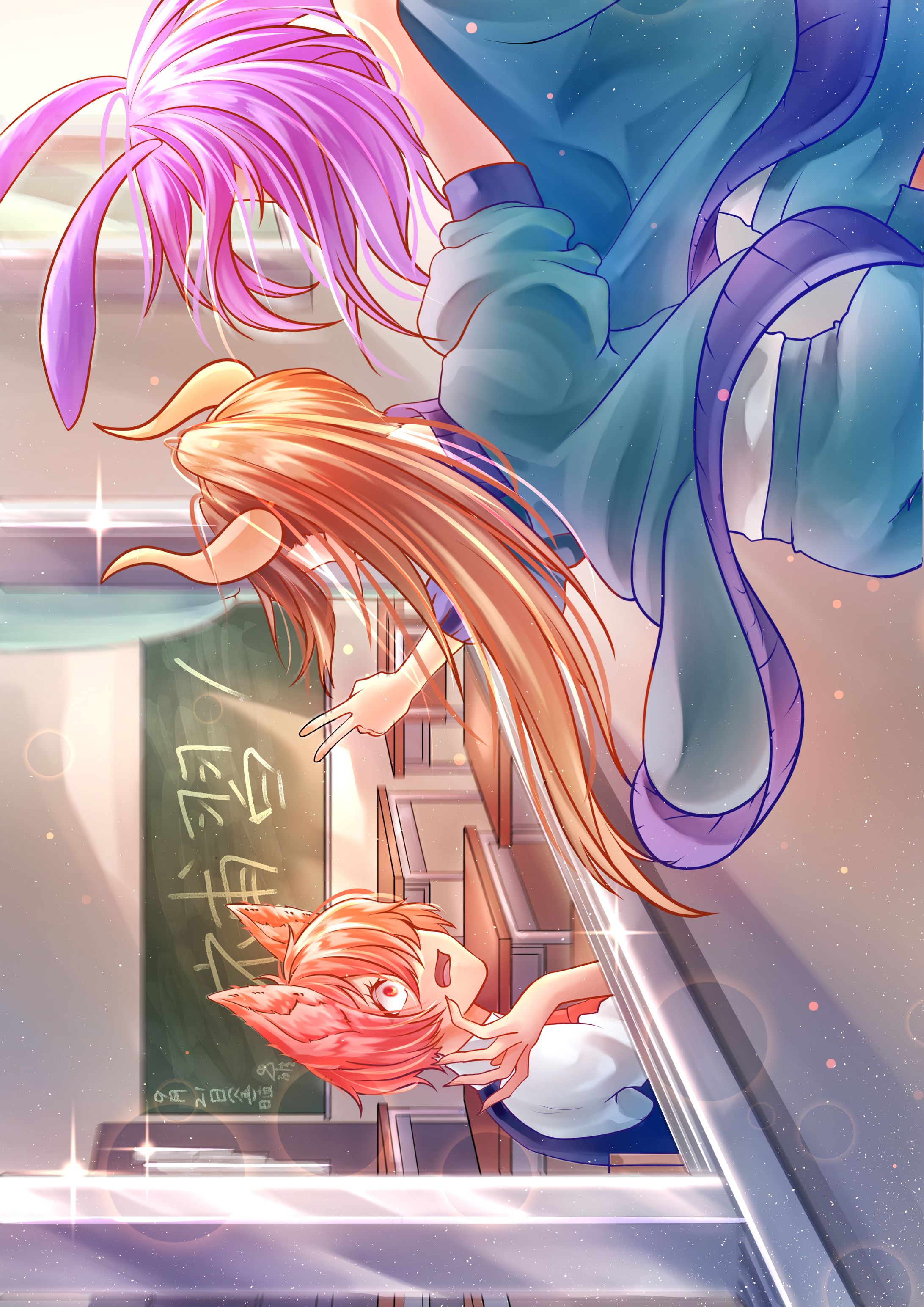 学校　オリジナル一枚絵-1