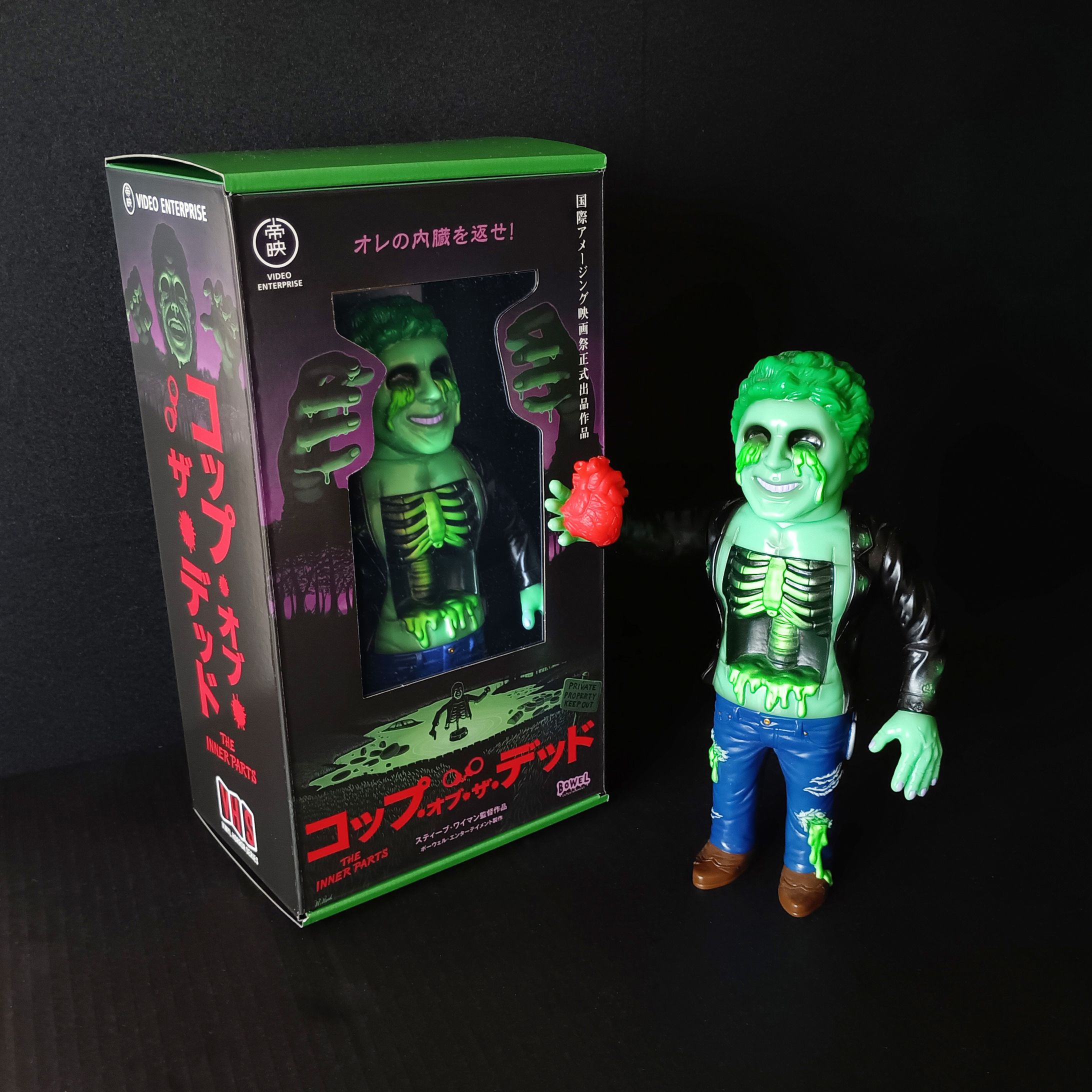 VHS「コップ・オブ・ザ・デッド」 キャラクターデザイン-1