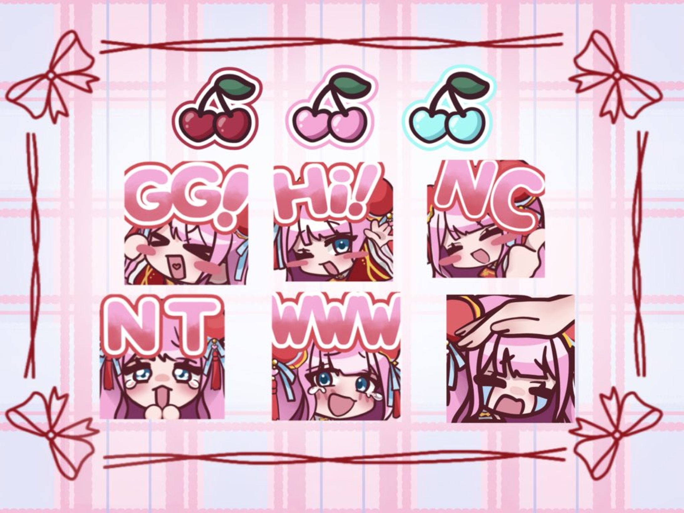 【ご依頼】Twitchスタンプ＆バッチ 2025/6/29-1