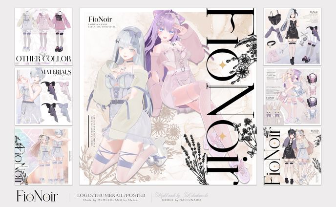 ファッションデザイナー、キャラクター
