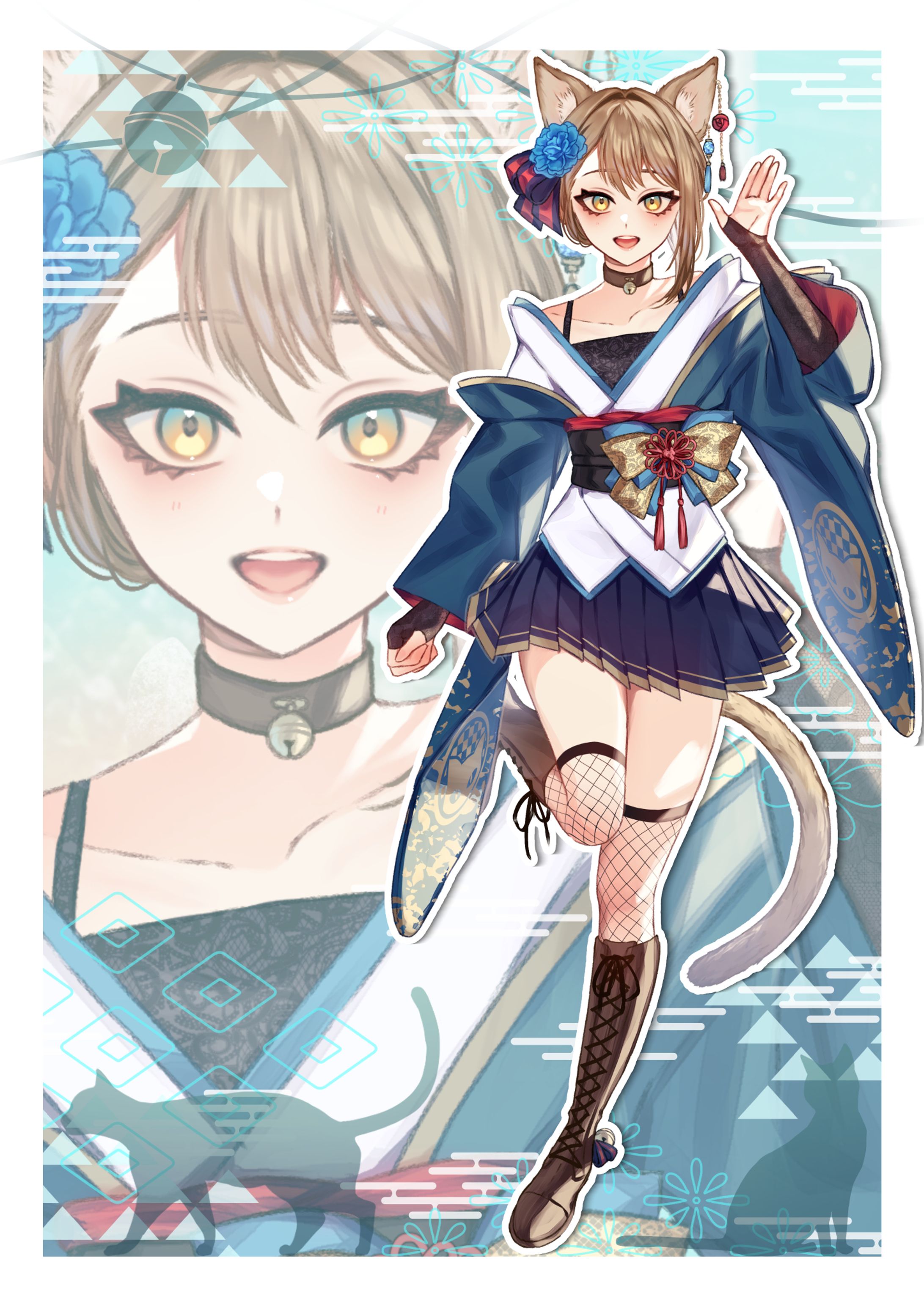 IRIAM配信用　立ち絵　キャラクターデザイン-1