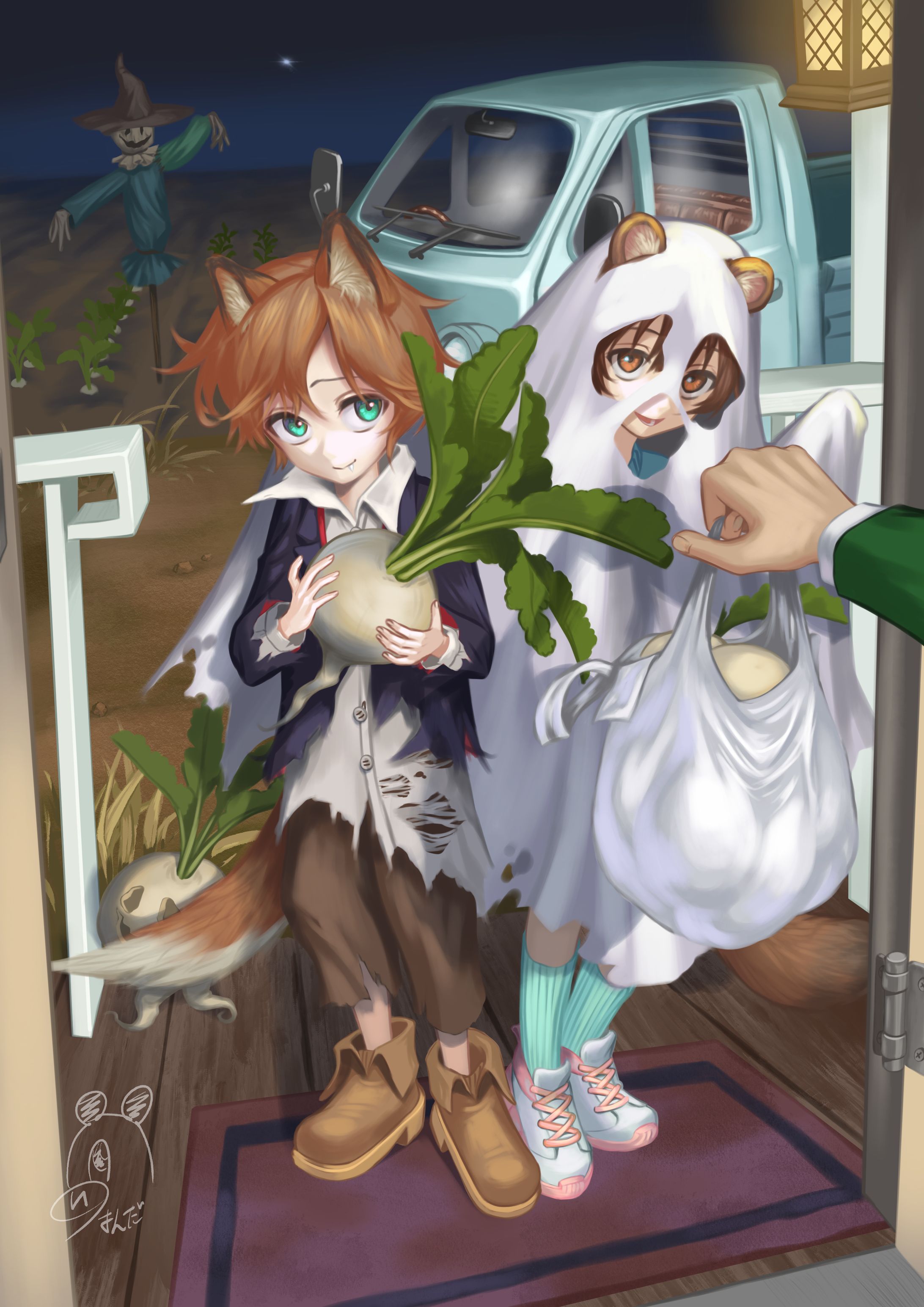 サウィンの夜の訪問者-1