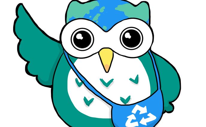 フクロウキャラクター作成