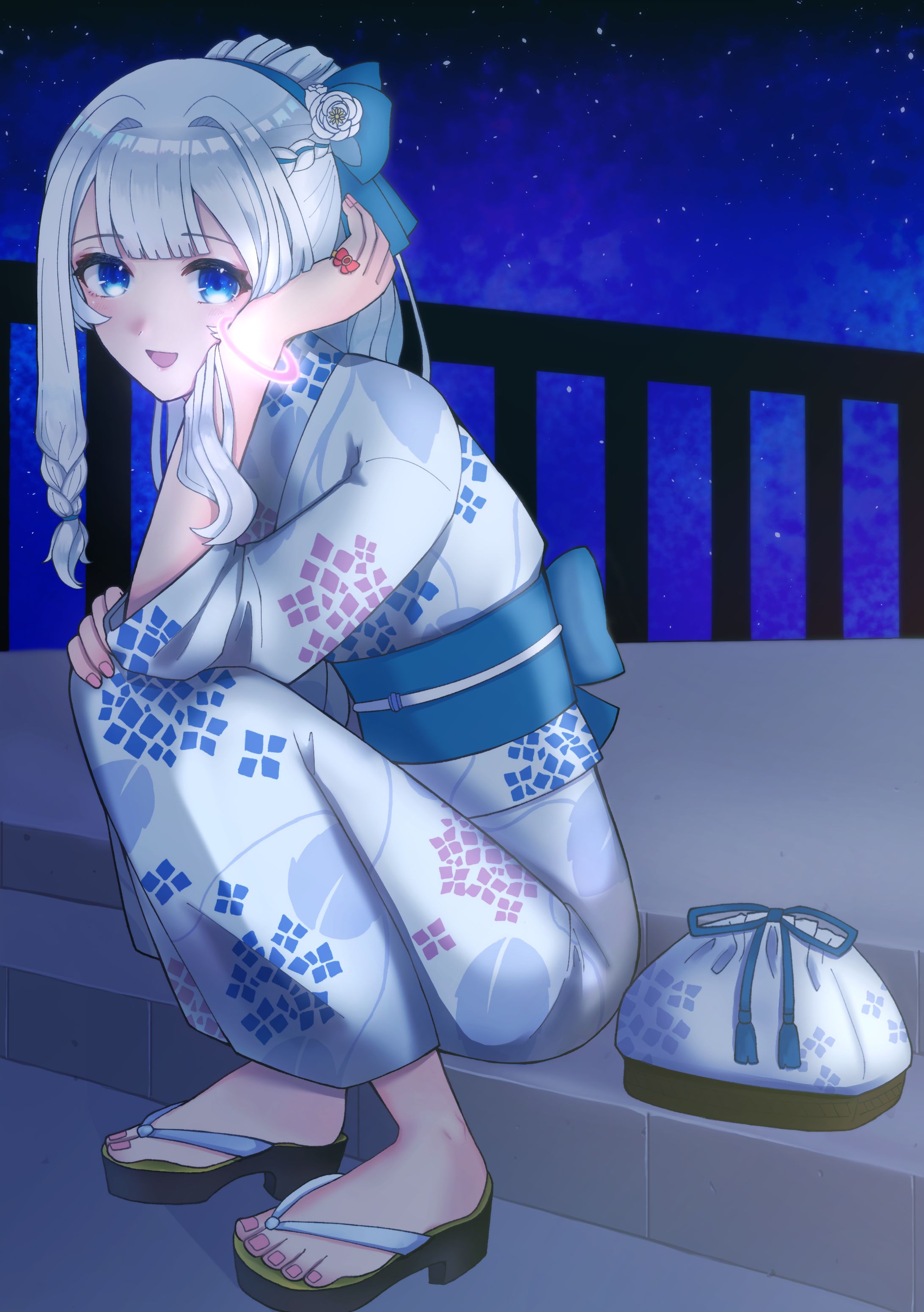 オリジナル-浴衣の女の子-1
