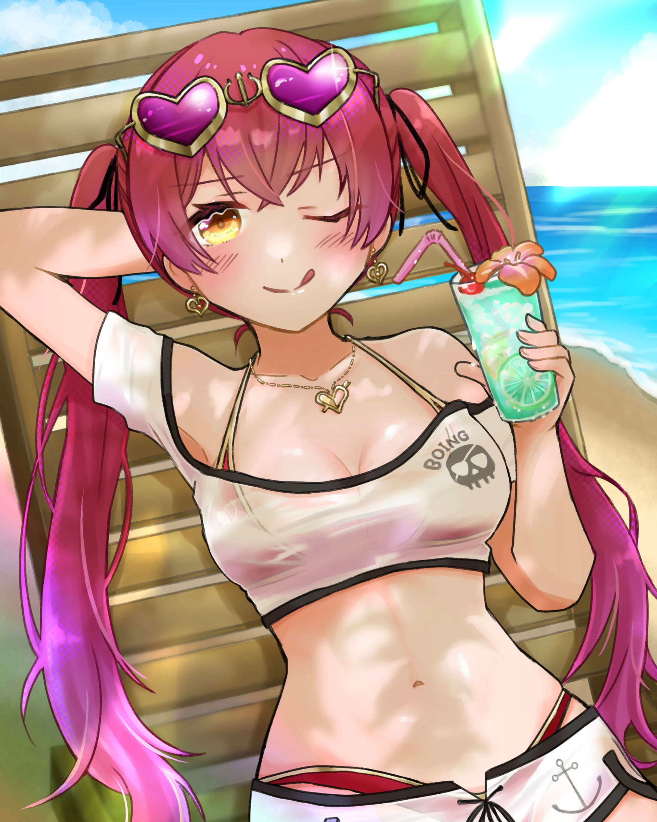夏のマリン船長-1