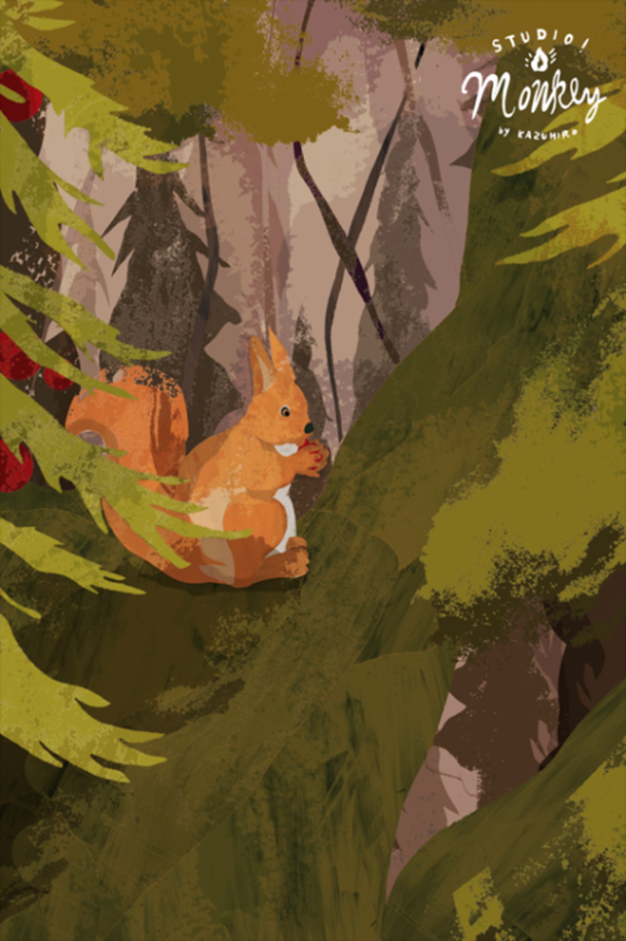 ＊『キタリス／Sciurus vulgaris』-1