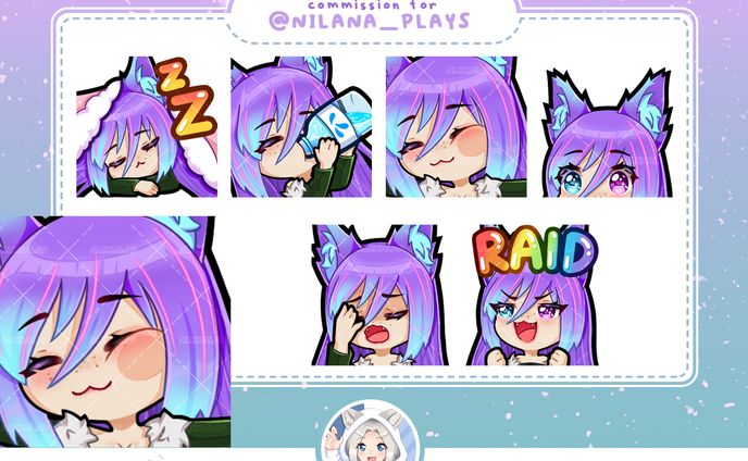 Emotes for Nilana_plays