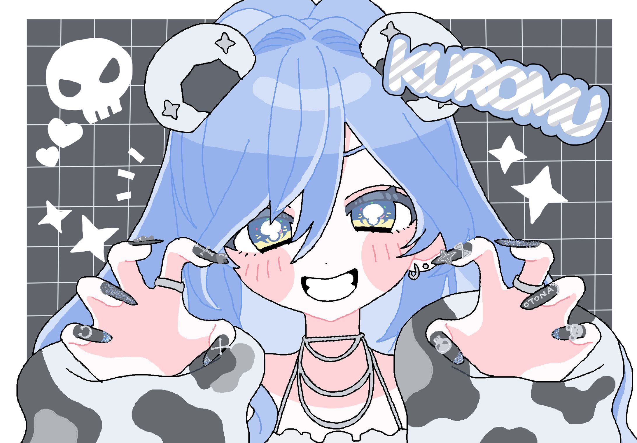 ぶいすぽっ！所属　夜乃くろむ　イラスト-1