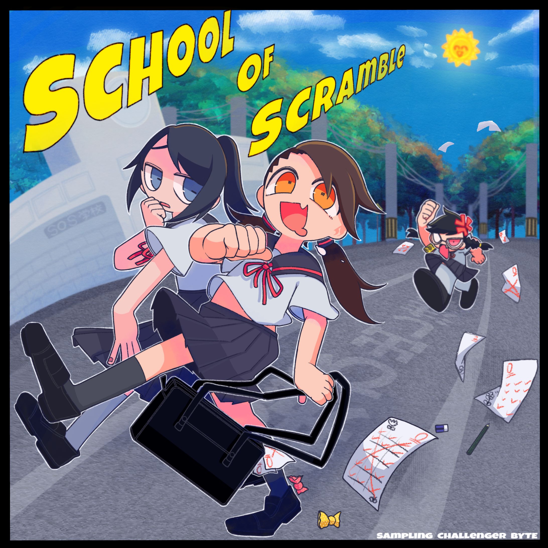 School of scramble (jacket)-1