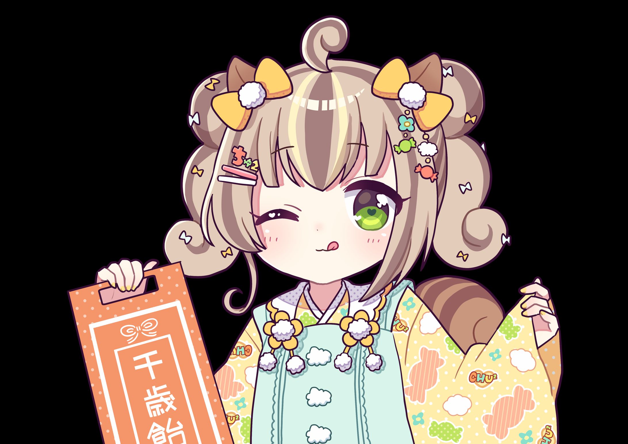雲乃木ちゅちゅ様 七五三イラスト＆差分-1