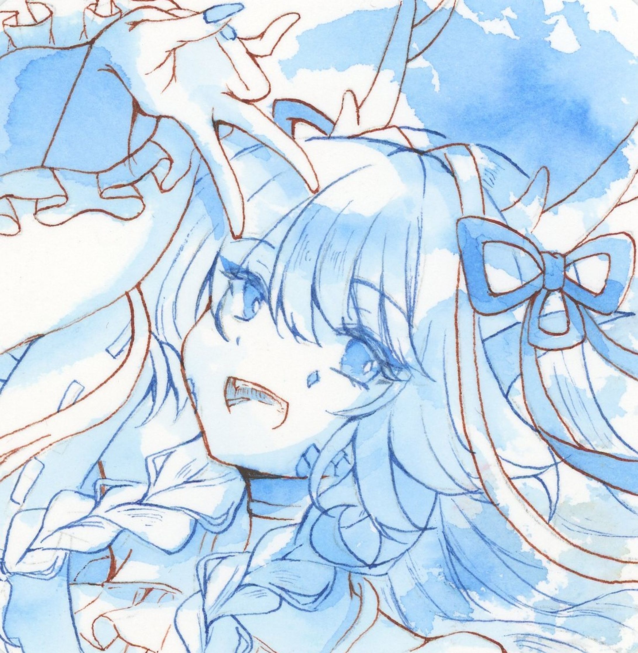 万年筆インクイラスト-1