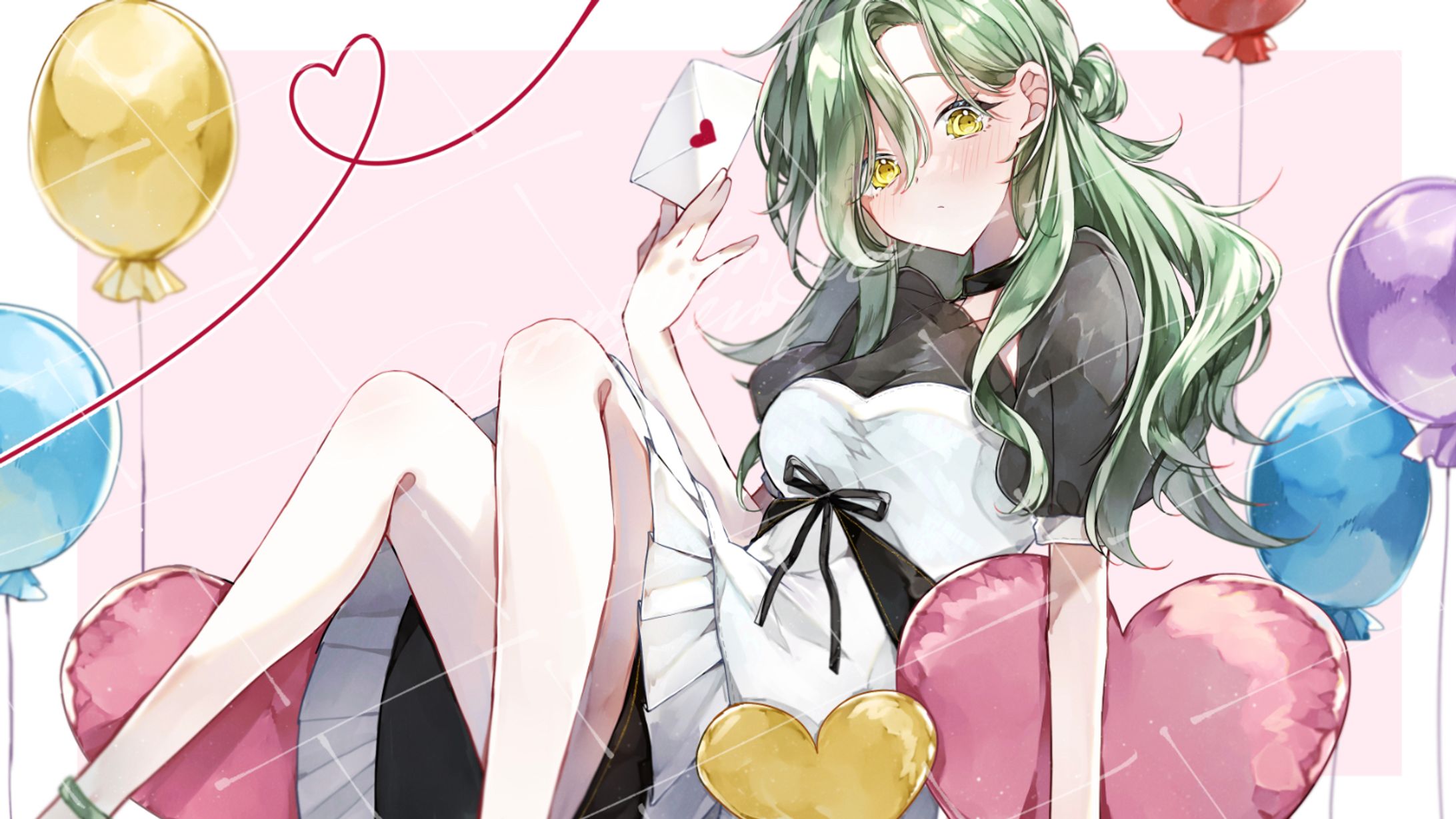 りにと様 イラスト/衣装デザイン三面図-1