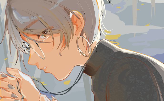 オリジナルイラスト　前世