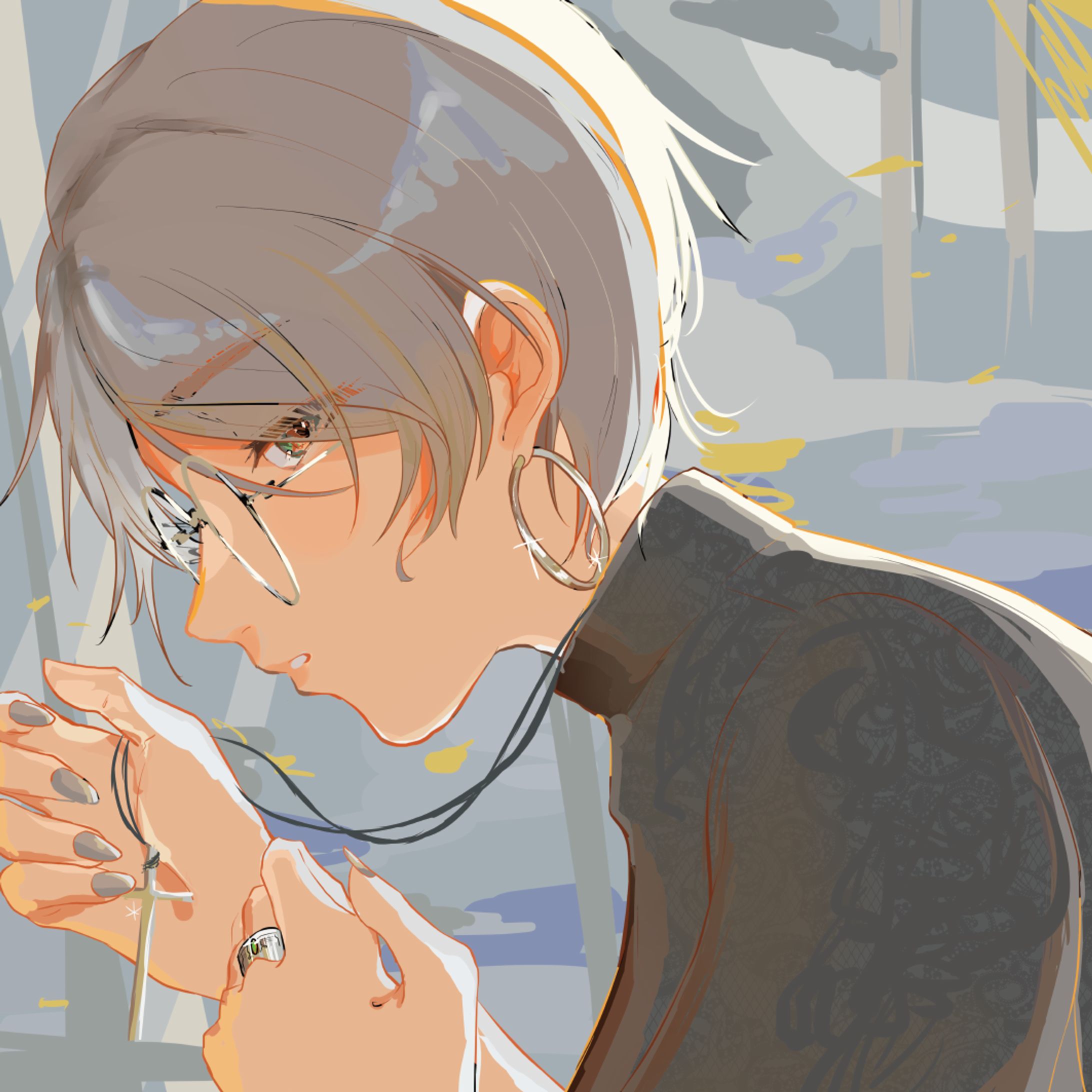 オリジナルイラスト　前世-1