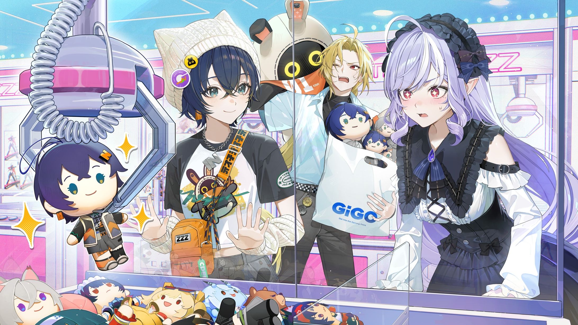 ゼンゼロGiGOコラボ PRイラスト-1