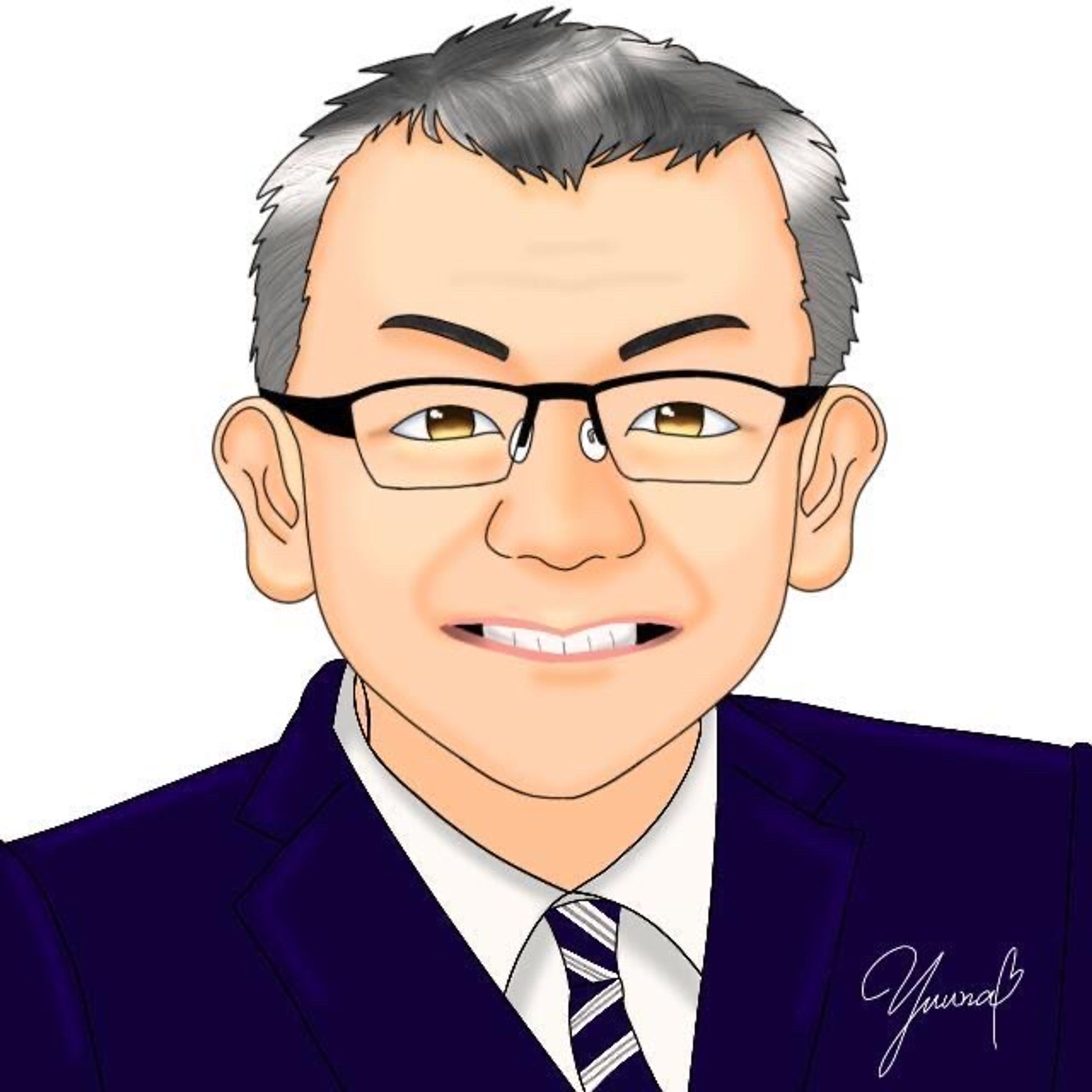 プレゼント用似顔絵-1