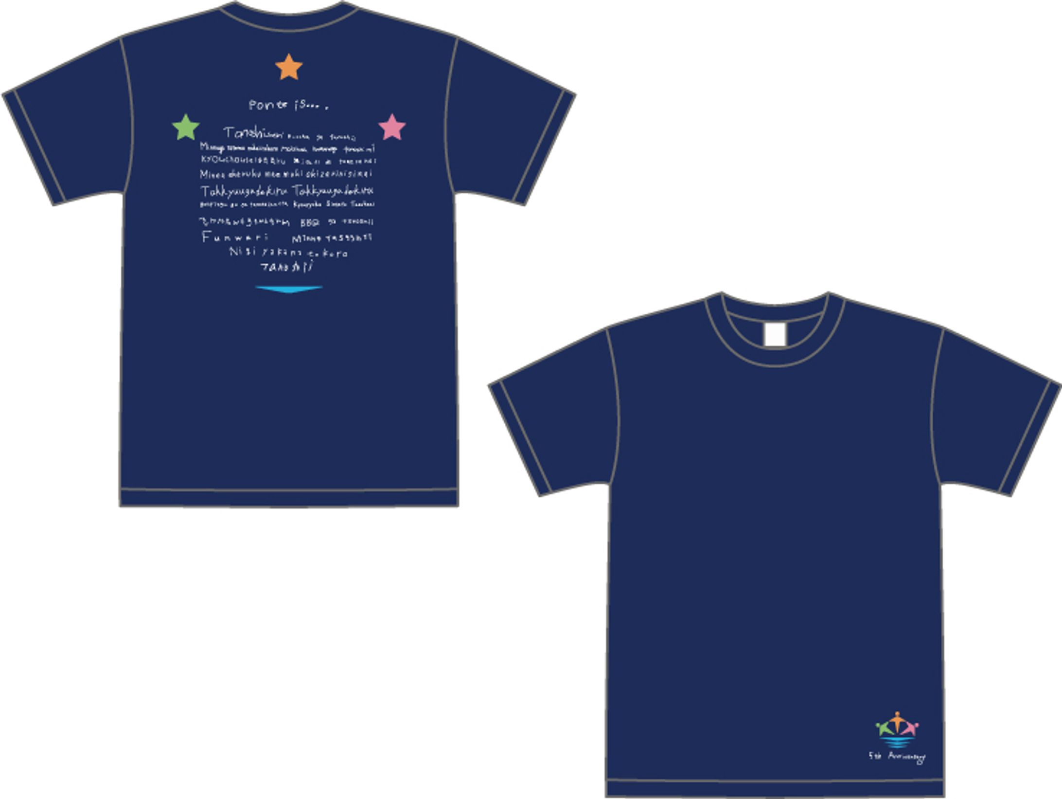 周年記念Tシャツデザイン-1