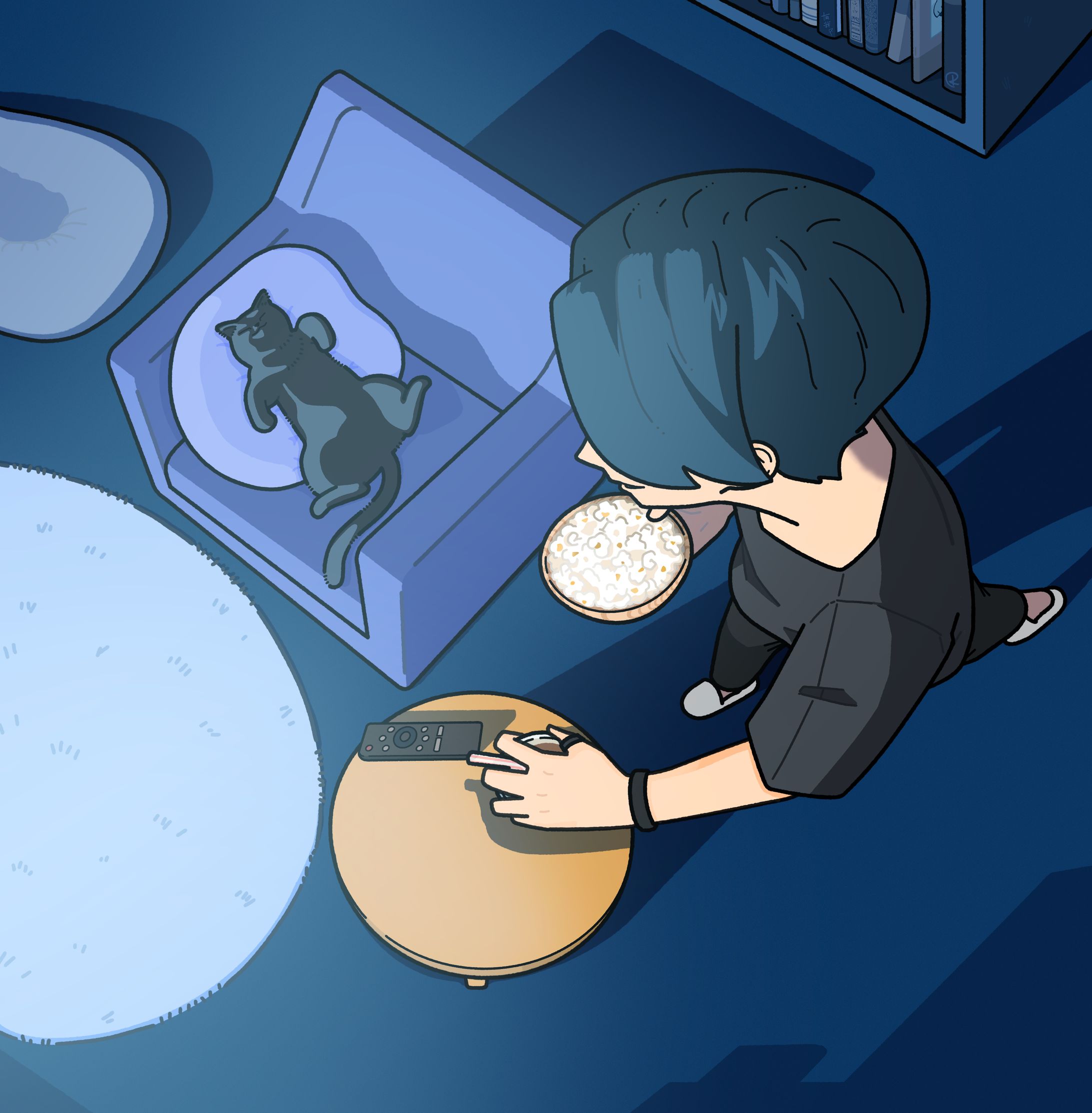 【オリジナル】「先客」-1