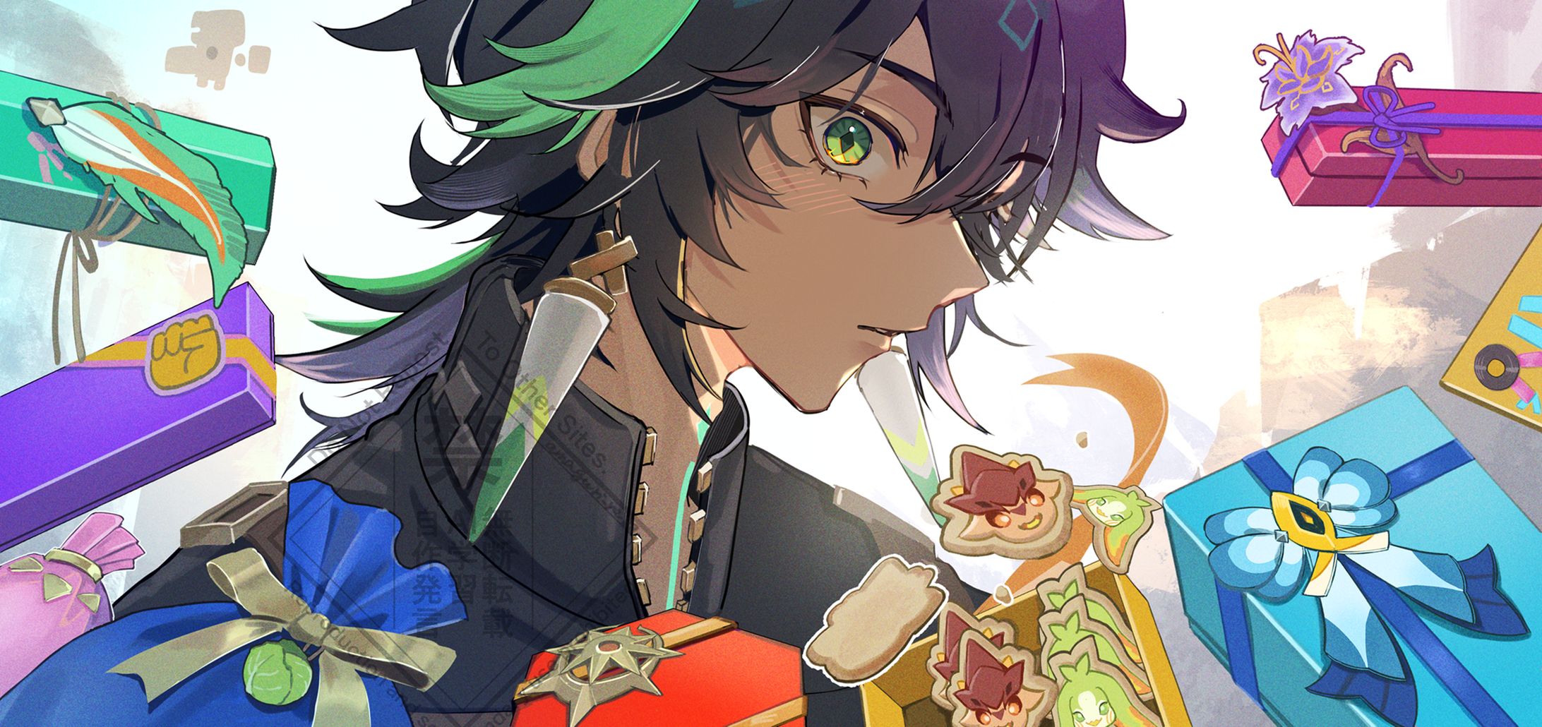 【二次創作】横長一枚絵-1