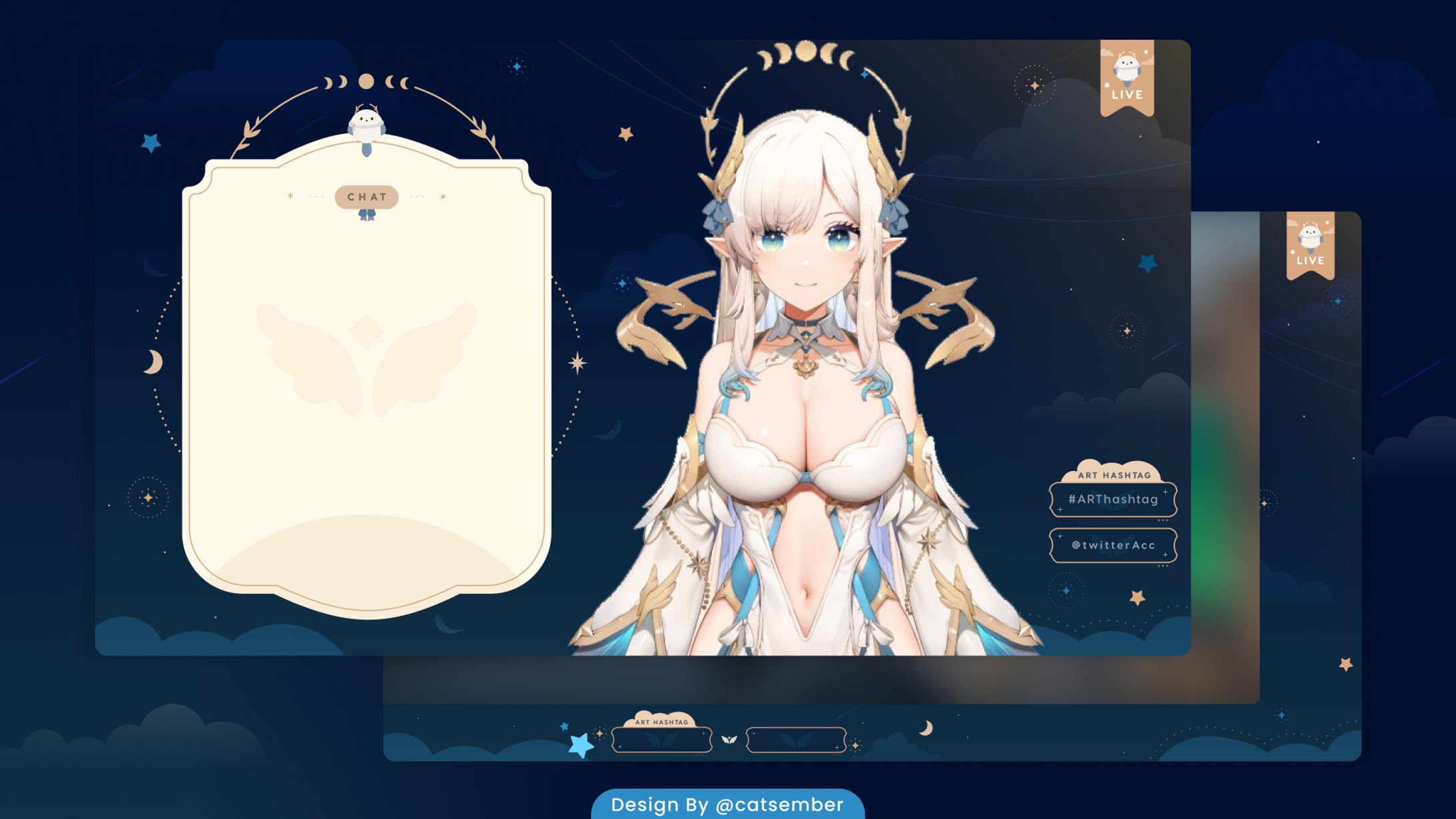 VTuber Overlays Design-1