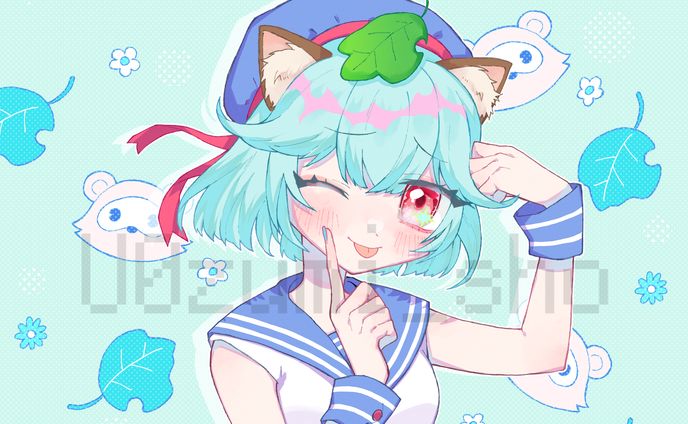 木葉くるみ　歌ってみた動画用イラスト