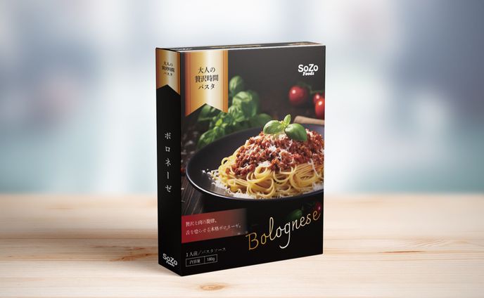 パスタパッケージデザイン
