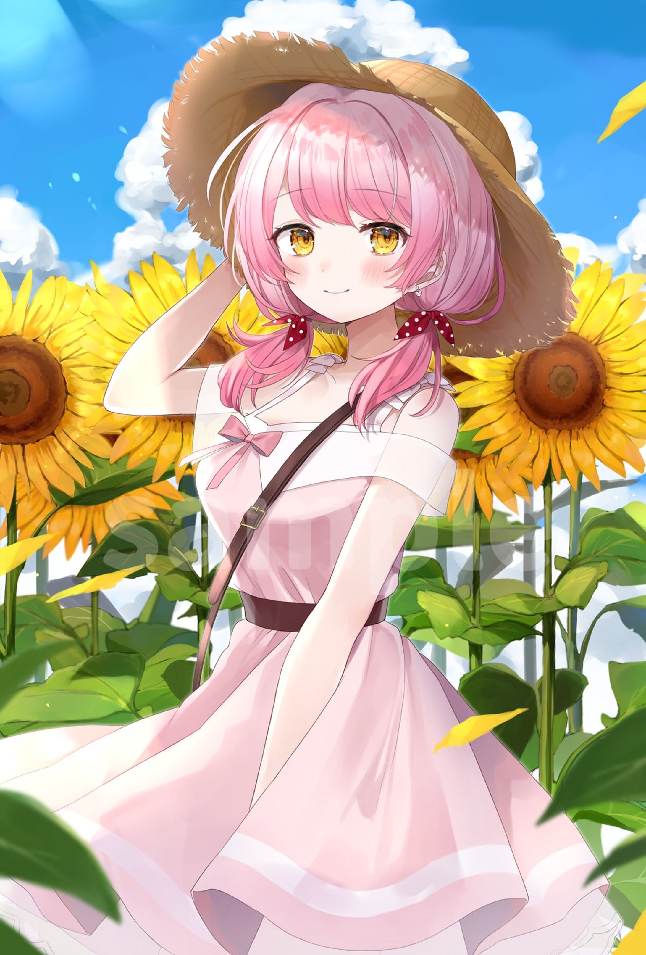 恋路あんころ様　ウェブポンコラボガチャグッズ A賞イラスト-1