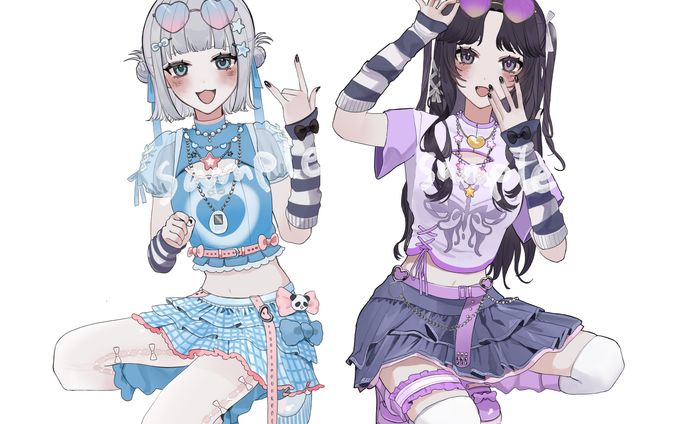 Guillotine la poupee 様　のぼせもんHIRO（チバニャン&GIGA 様）MV.サムネイルイラスト作成