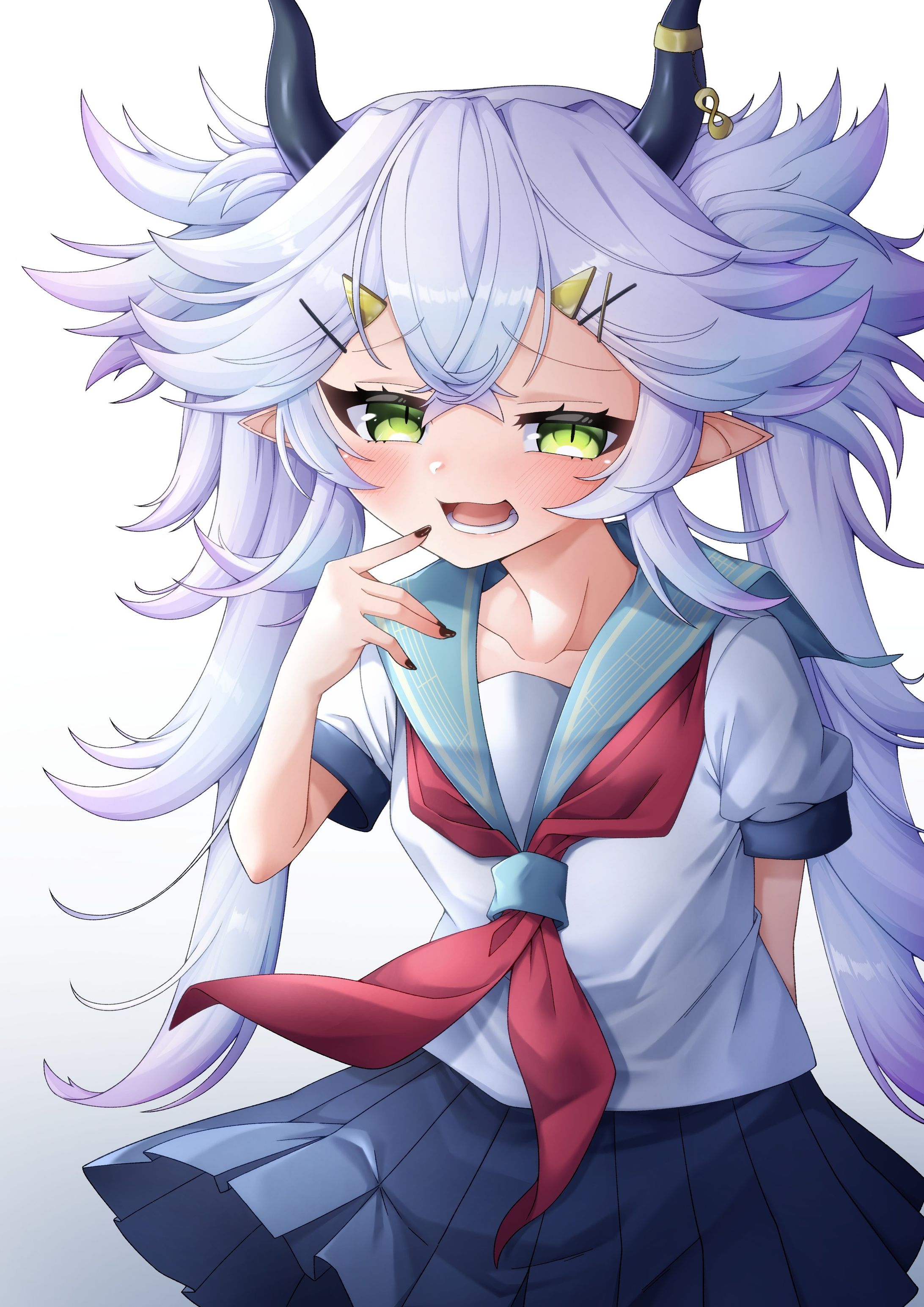 王(わん)様　制服イラスト-1