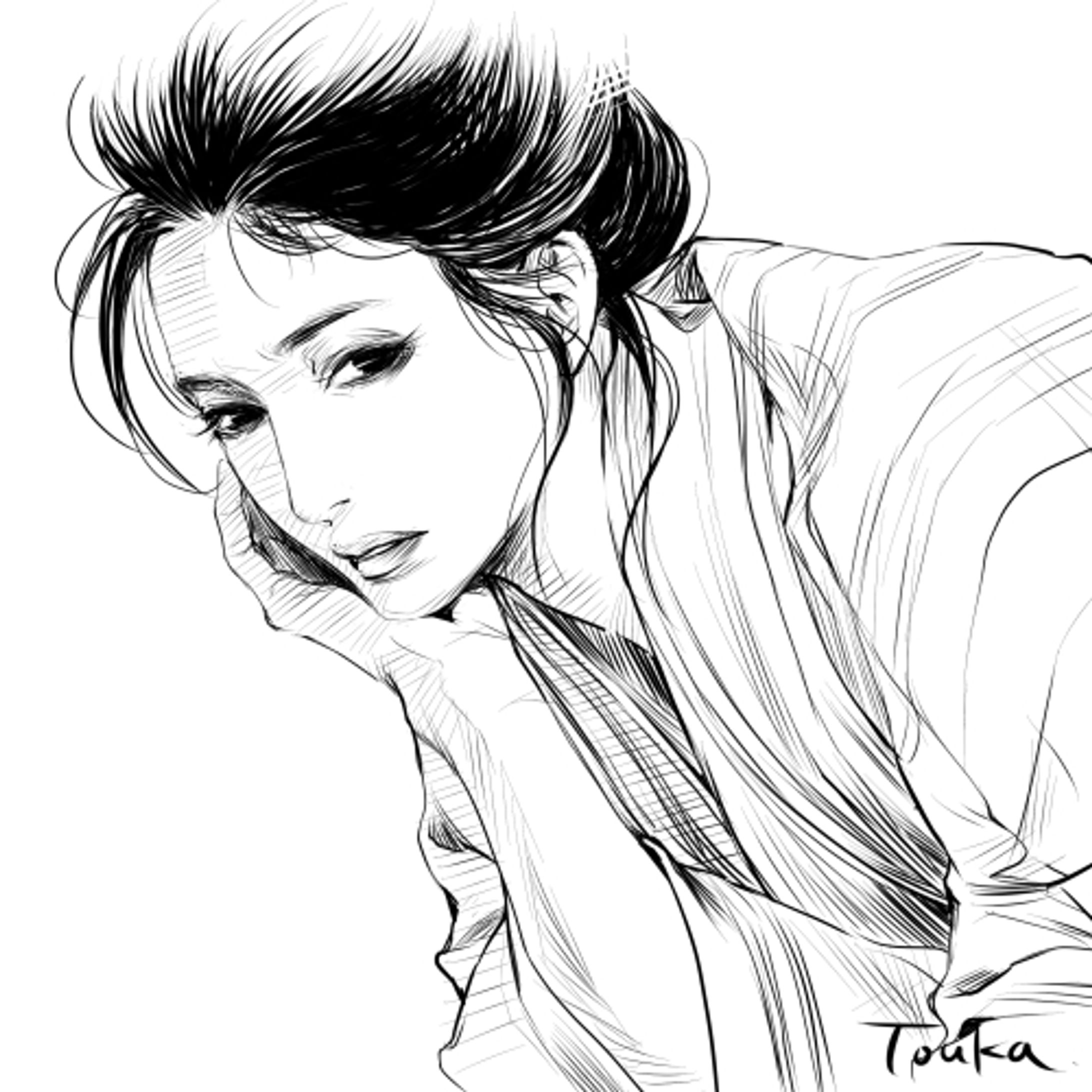 着物の女性練習-1