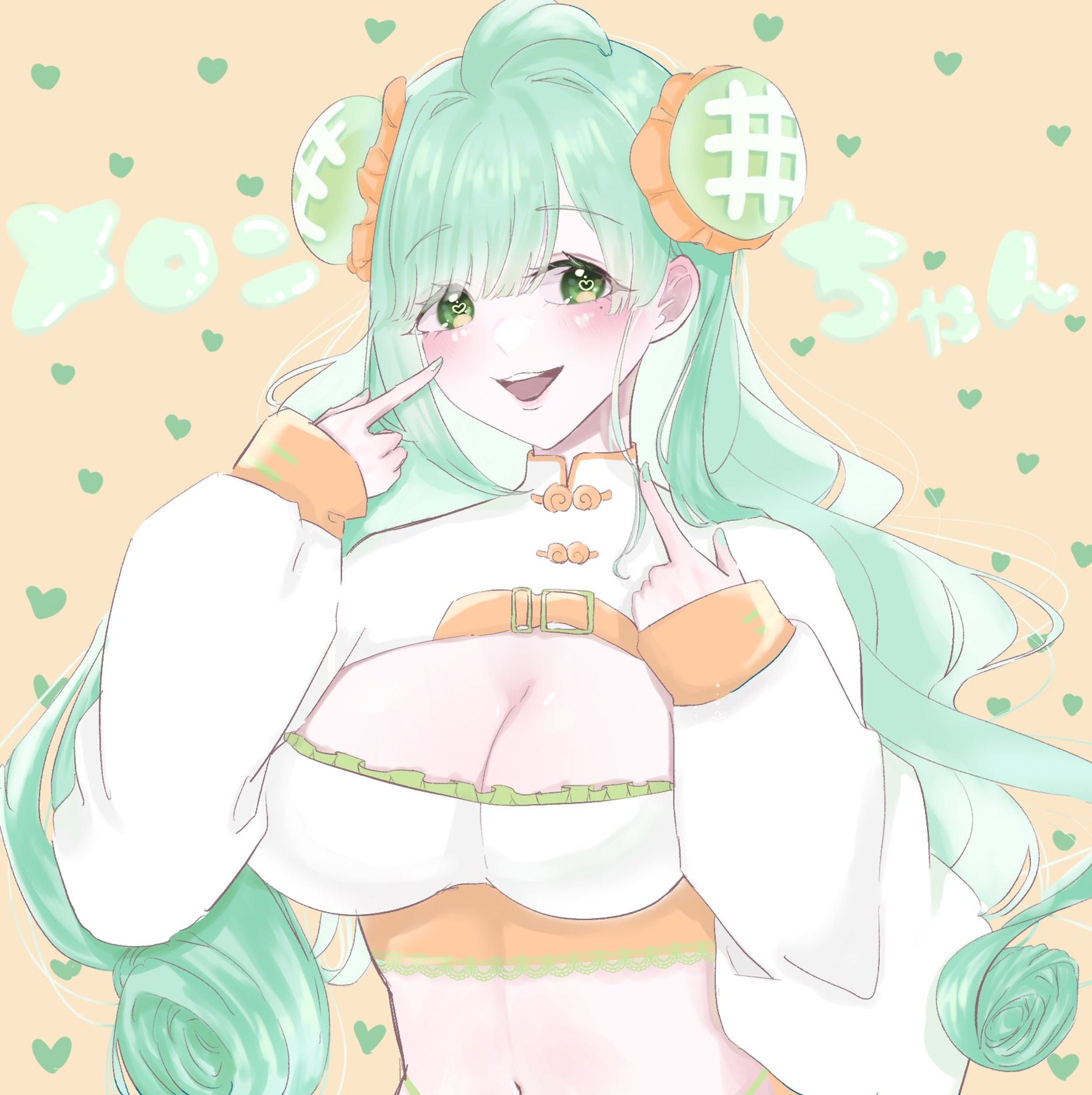 ﾌｧﾝｱｰﾄ(めろんちゃん)-1