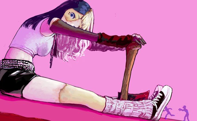 女の子