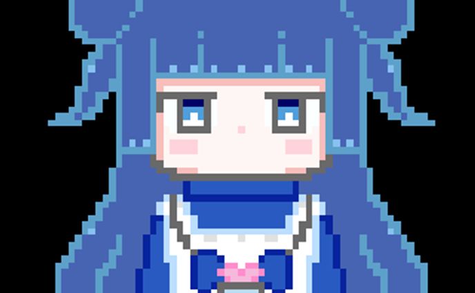 簡単ミニドット絵