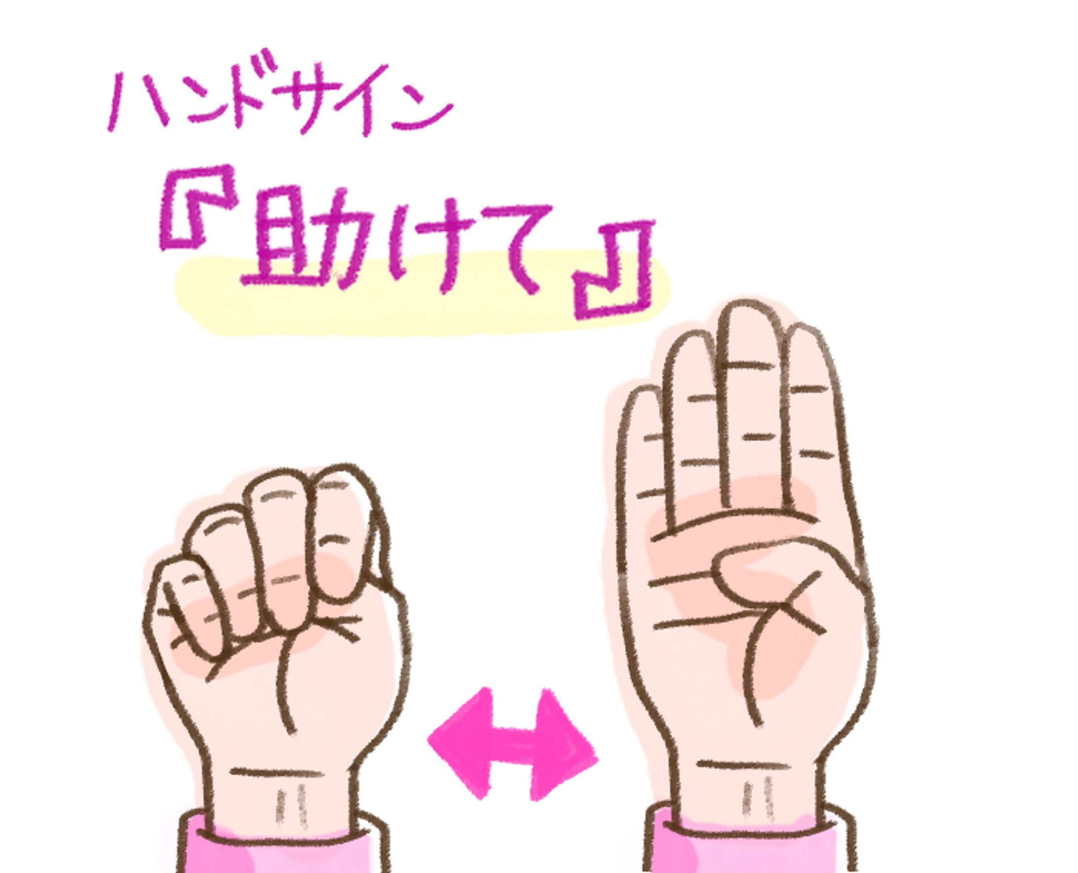 ソフトタッチの図解イラスト-1