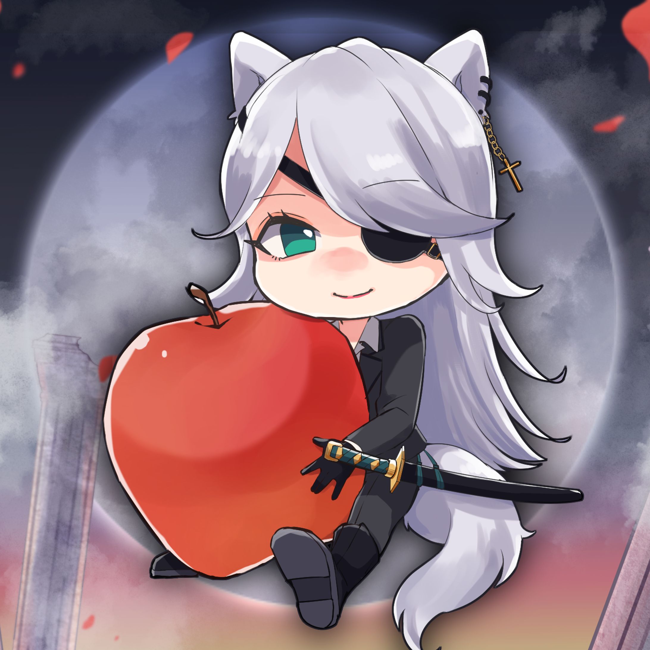 YouTubeチャンネルキャラクターSDイラスト-1