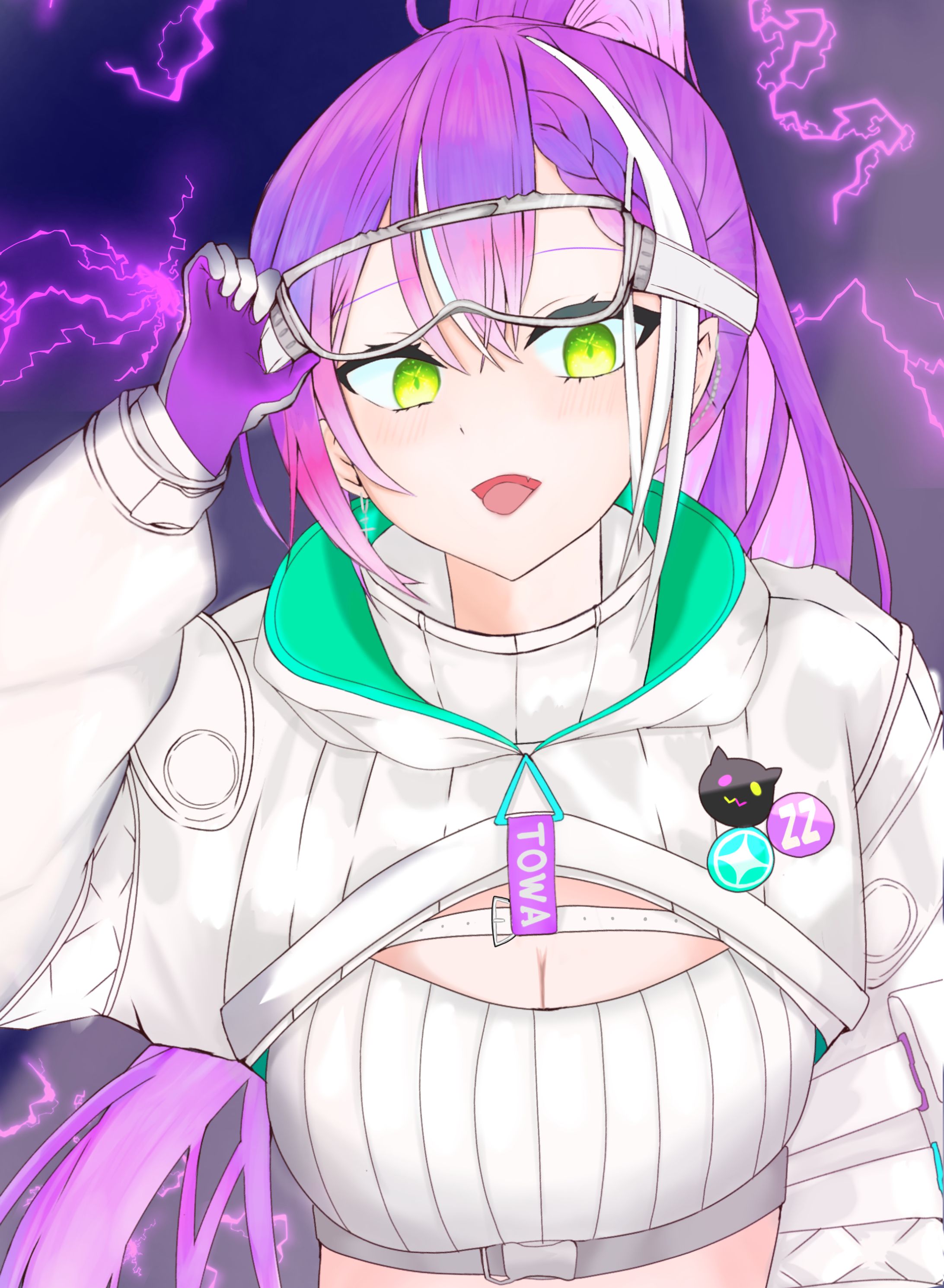 ファンアート:常闇トワ　2024 1/3制作-1