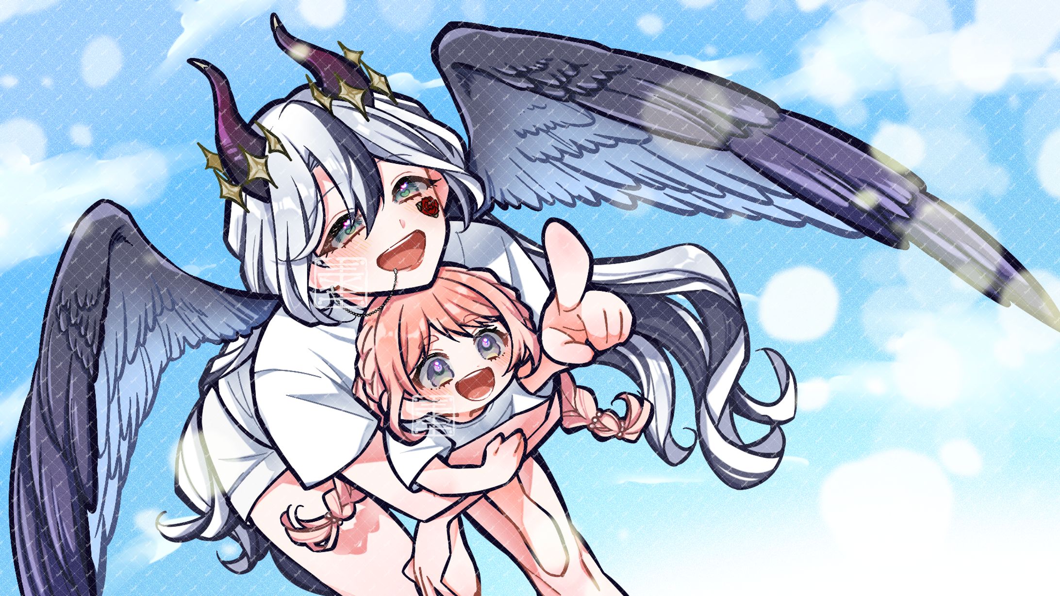 【work】笑涙 ハル様【サムネイルイラスト】-1