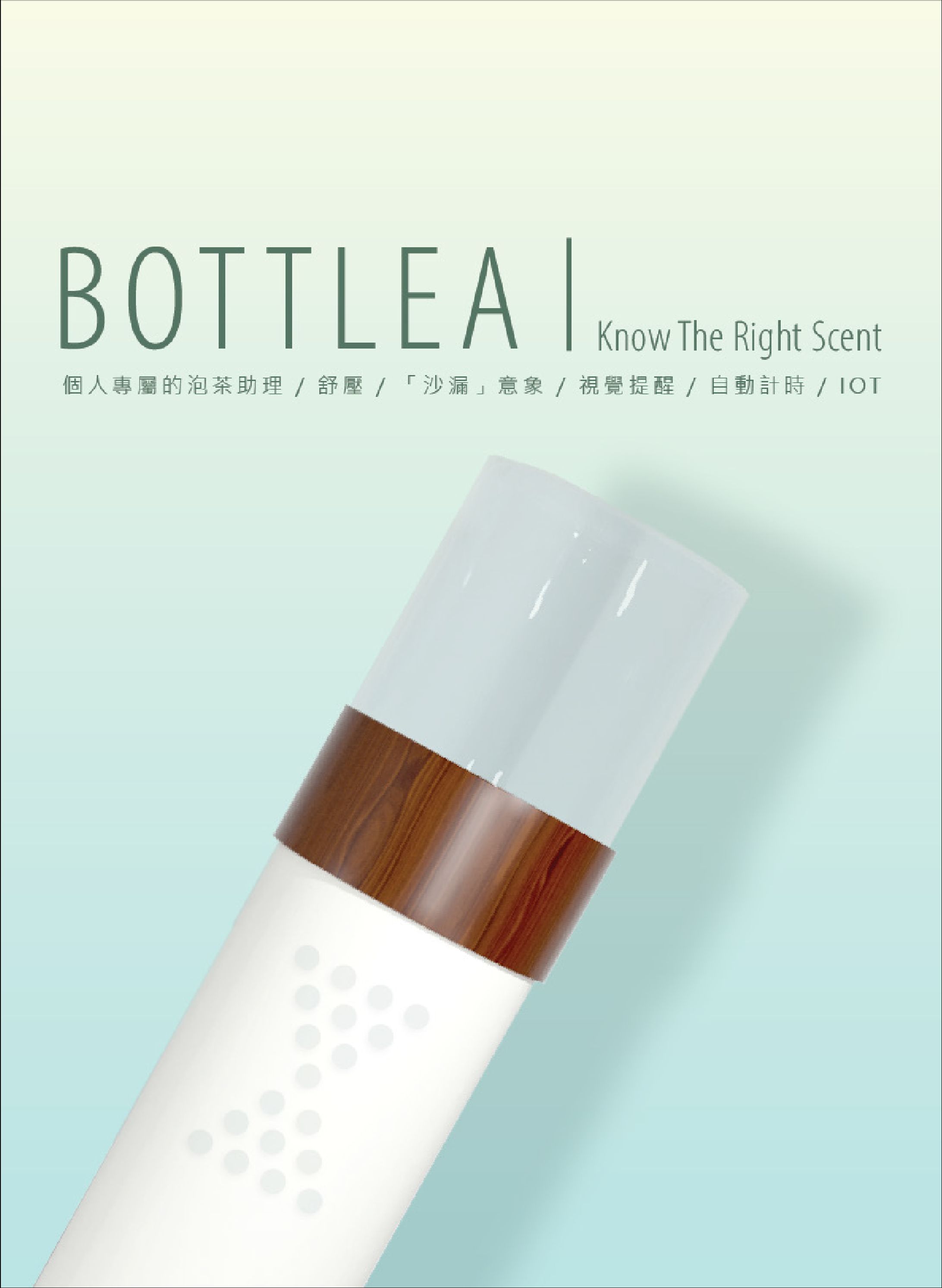 Bottlea - Bottle + Tea & Leaf - IOT-1