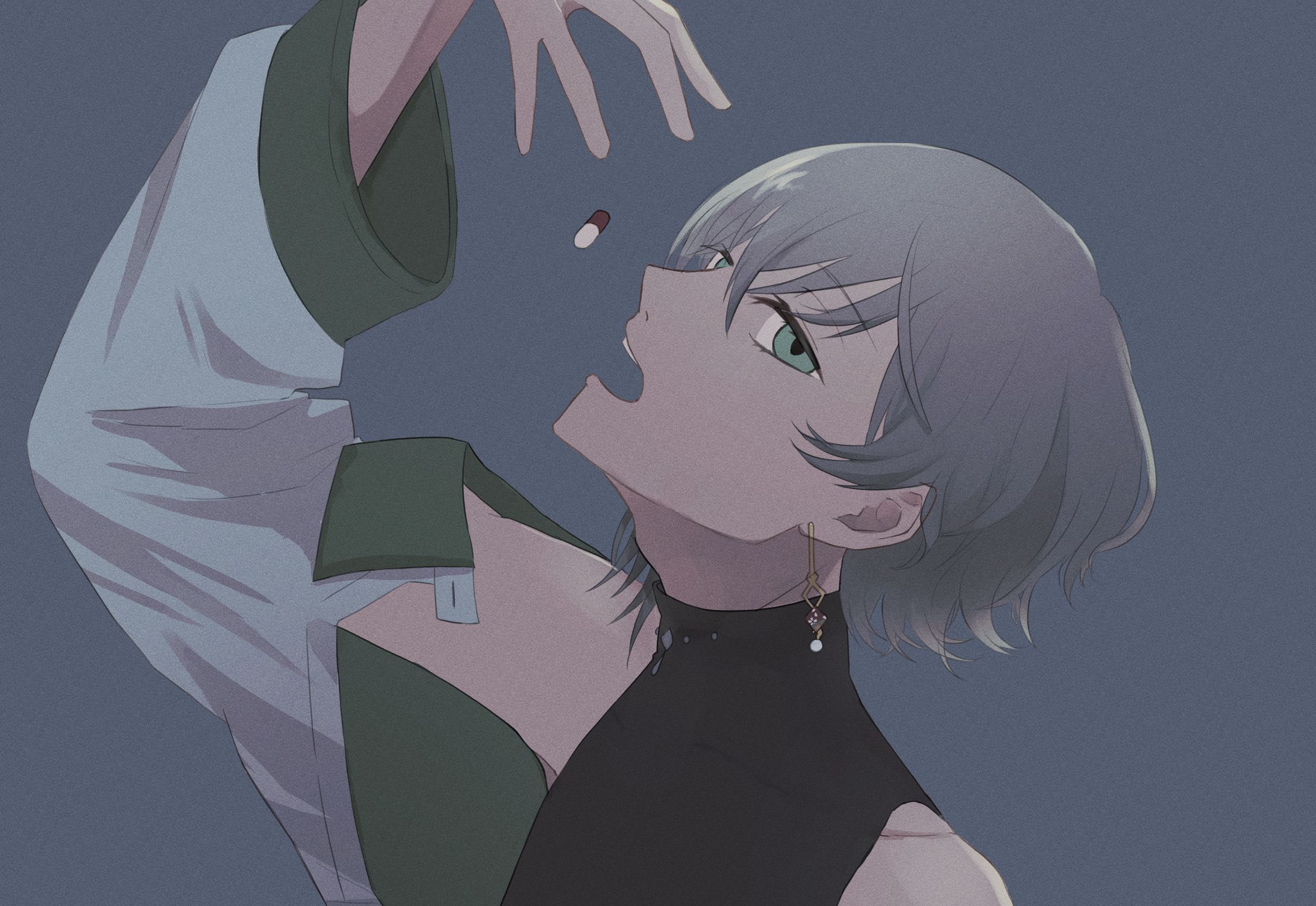 Vtuber 敷紙四季様 歌ってみたイラスト-1