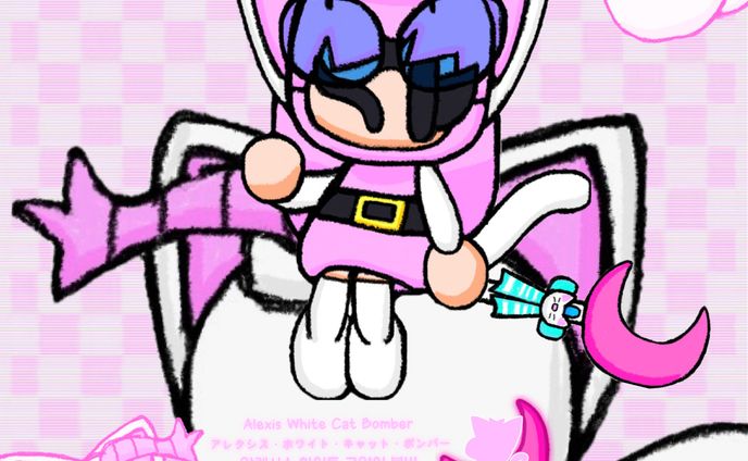 ~୨ᗢ୧⋆🩷🐈Alexis of the Ippatsu Nya / 一発ニャのアレクシス💣🤍⋆୨ᗢ୧~