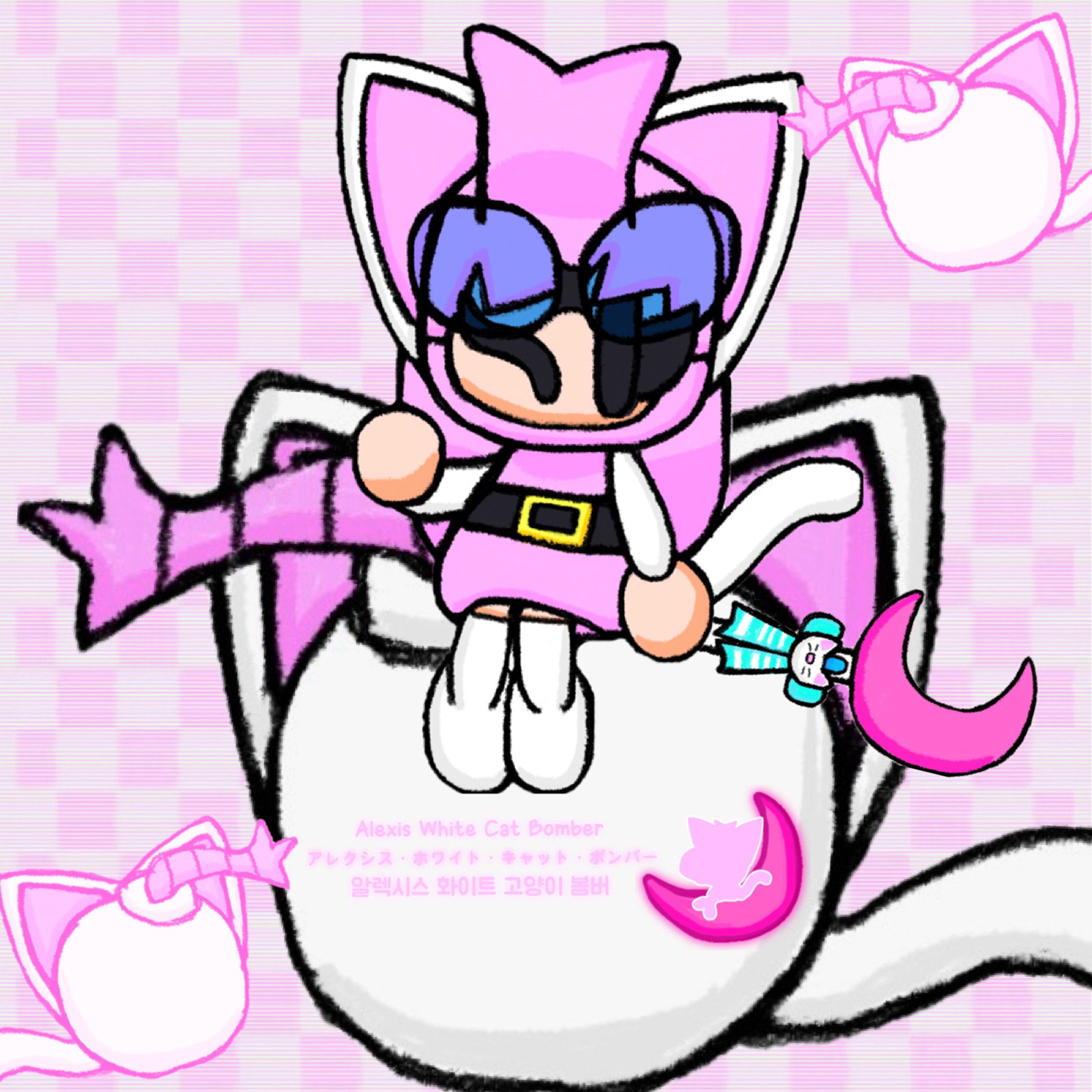 ~୨ᗢ୧⋆🩷🐈Alexis of the Ippatsu Nya / 一発ニャのアレクシス💣🤍⋆୨ᗢ୧~-1